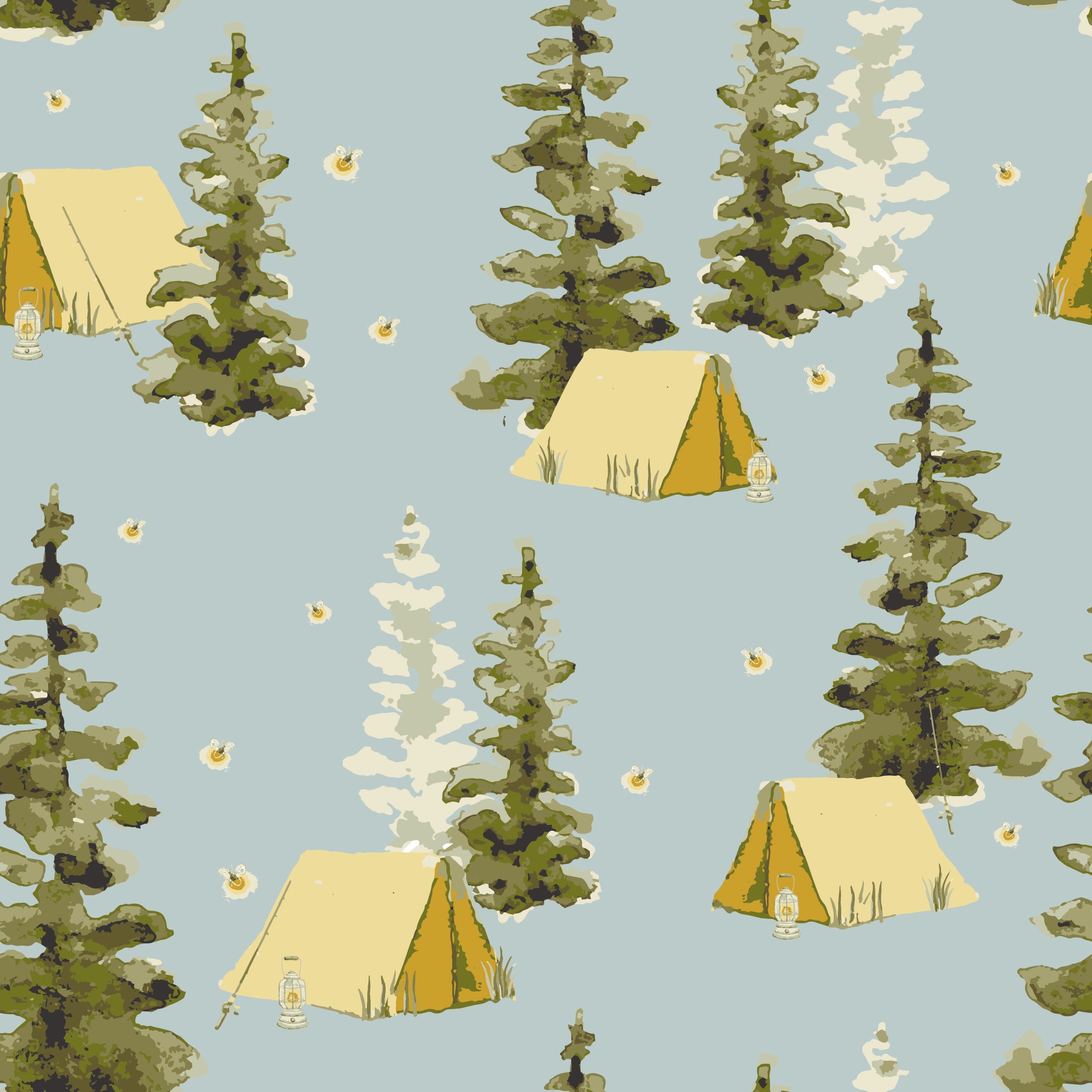 Camping Print