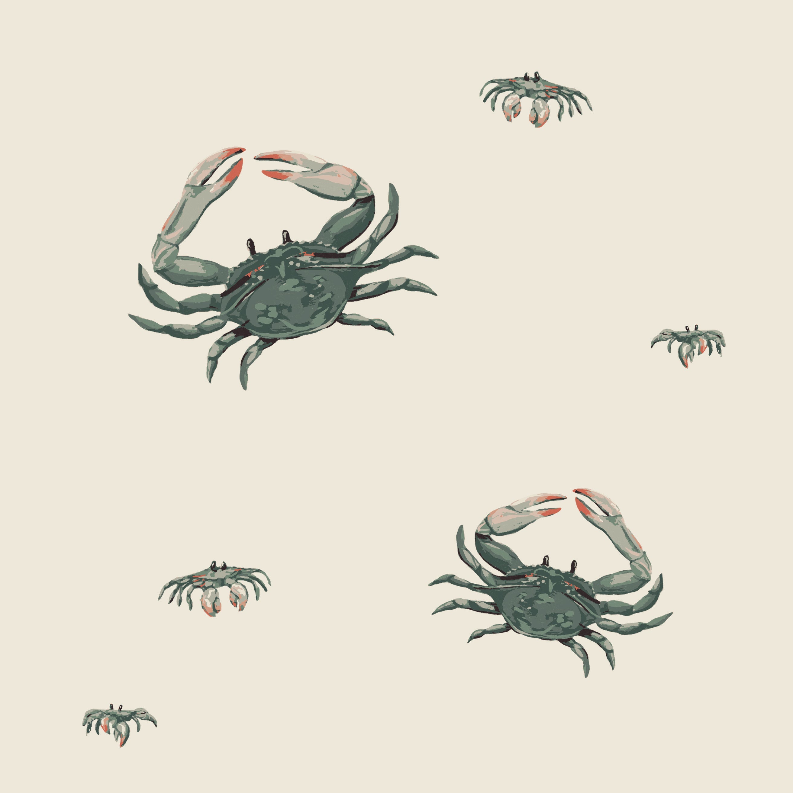 Coastal Crab Print