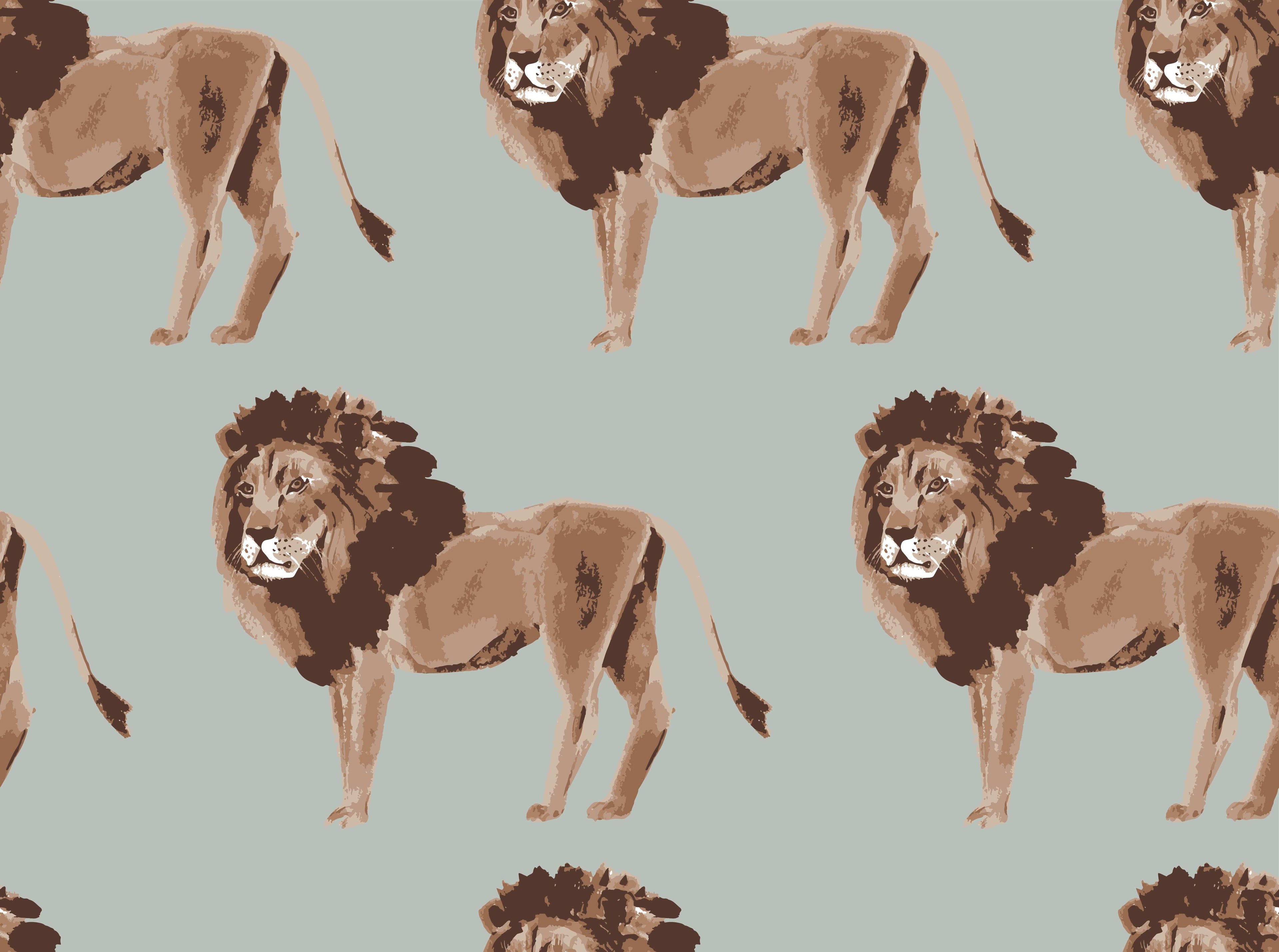 Lion Print