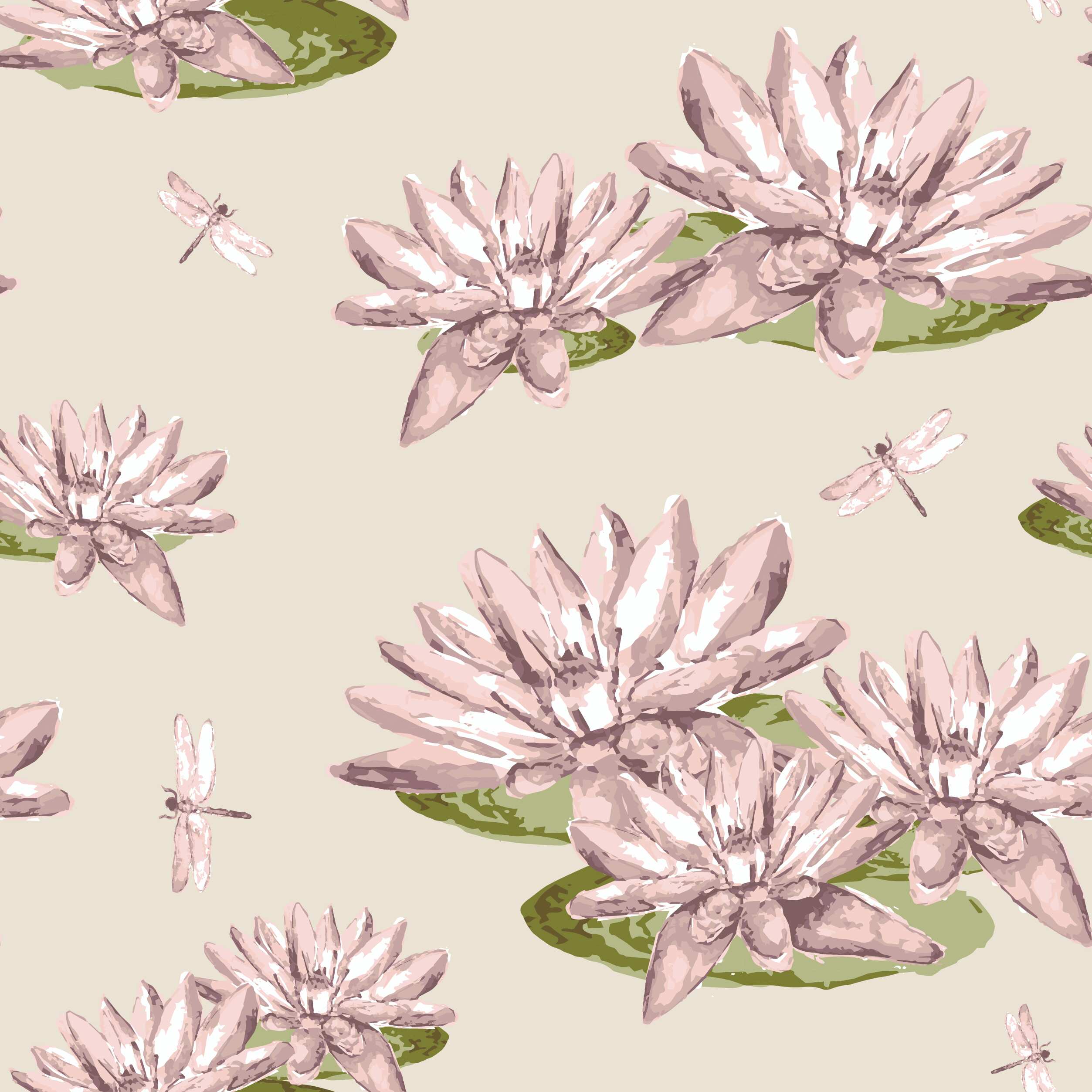 Water Lily Print