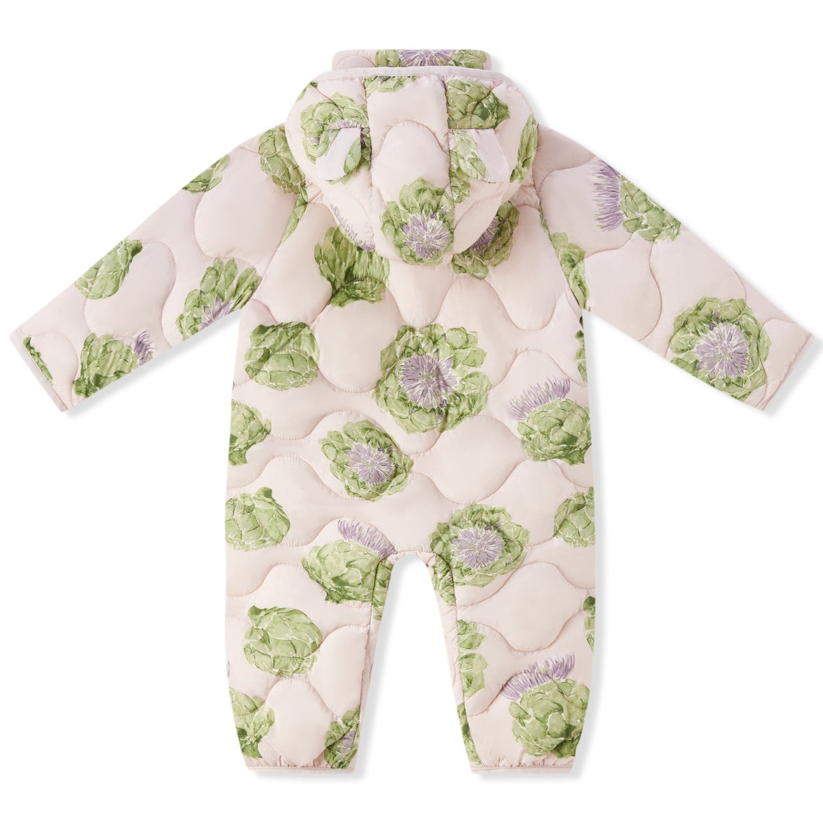 Artichoke Lightweight Down Hooded Jumpsuit Back