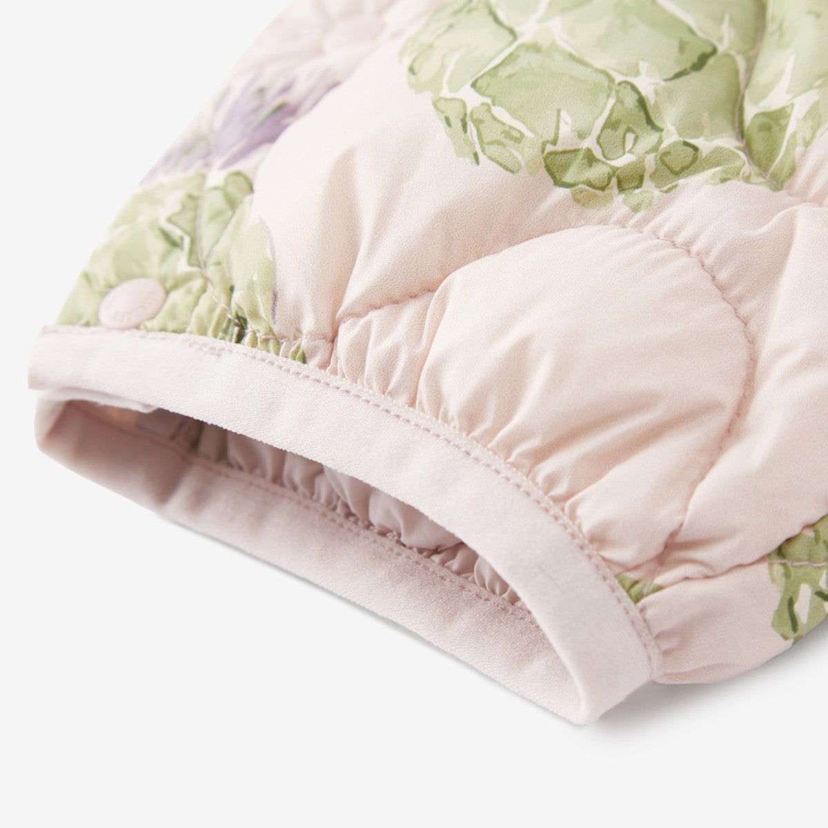 Artichoke Lightweight Down Hooded Jumpsuit Sleeve Detail