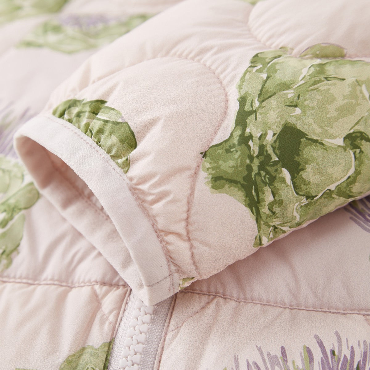 Artichoke Lightweight Down Hooded Jumpsuit Sleeve
