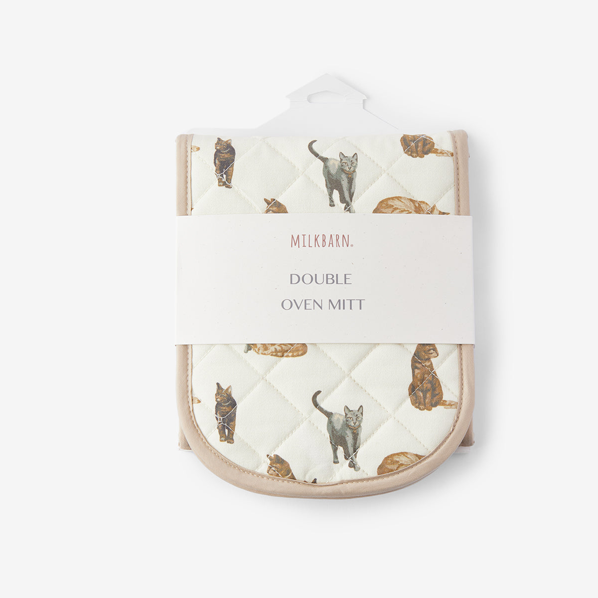 Cat Double Oven Mitt