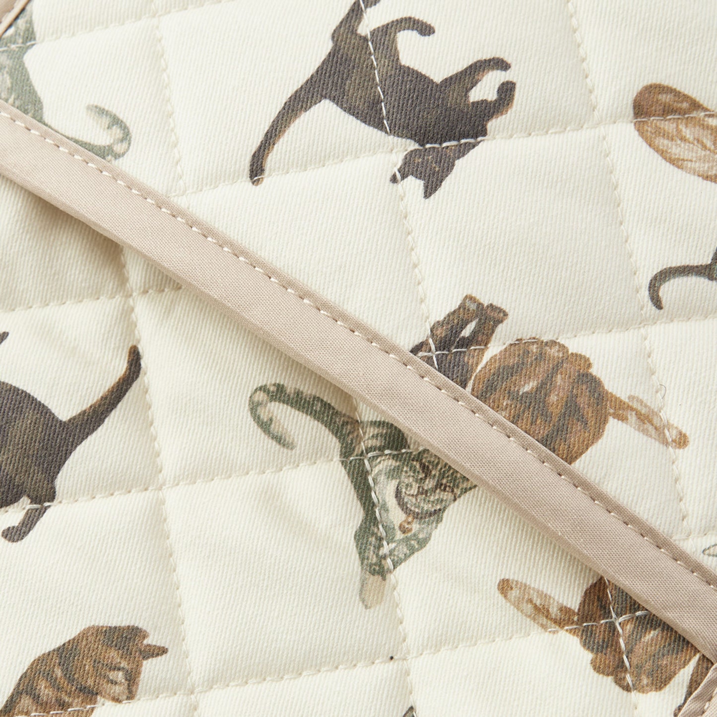 Cat Double Oven Mitt