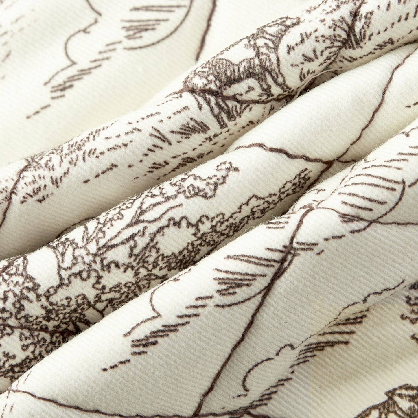 Country Toile Double Oven Mitt
