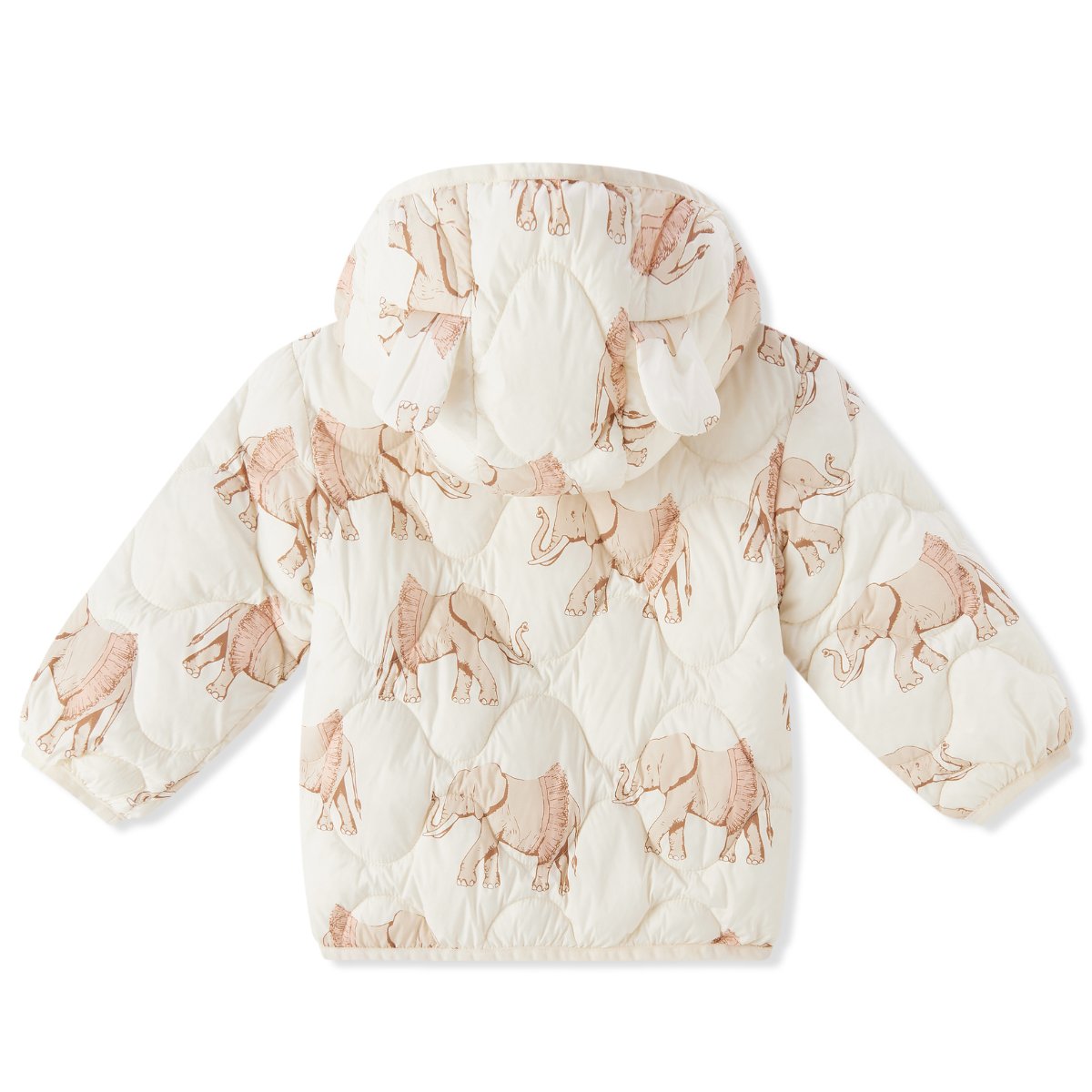 Tutu Elephant Lightweight Down Hooded Jacket Back