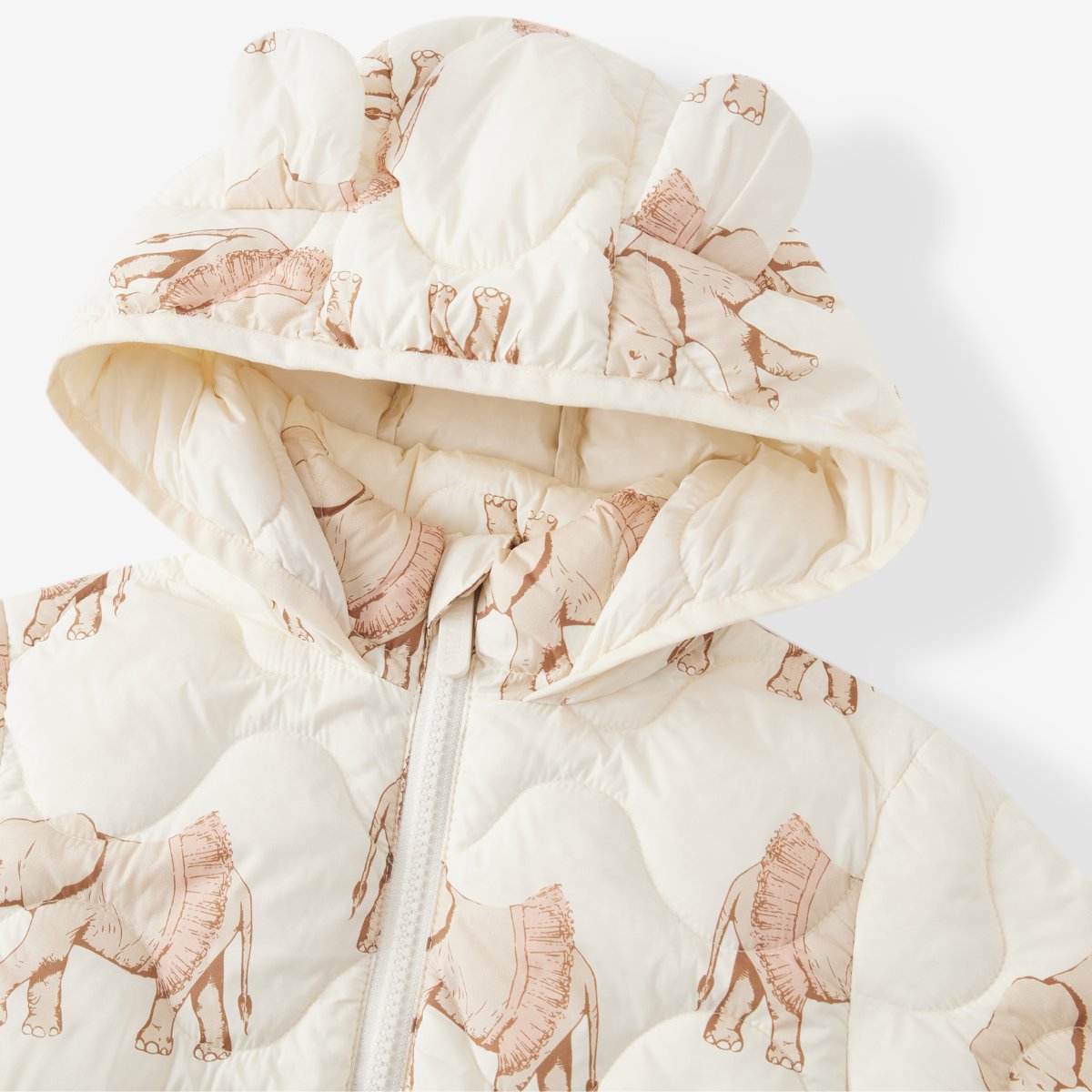 Tutu Elephant Lightweight Down Hooded Jacket Hood