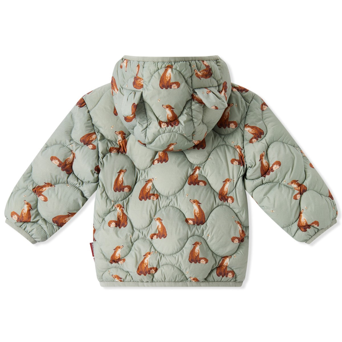 Fox Lightweight Down Hooded Jacket Back
