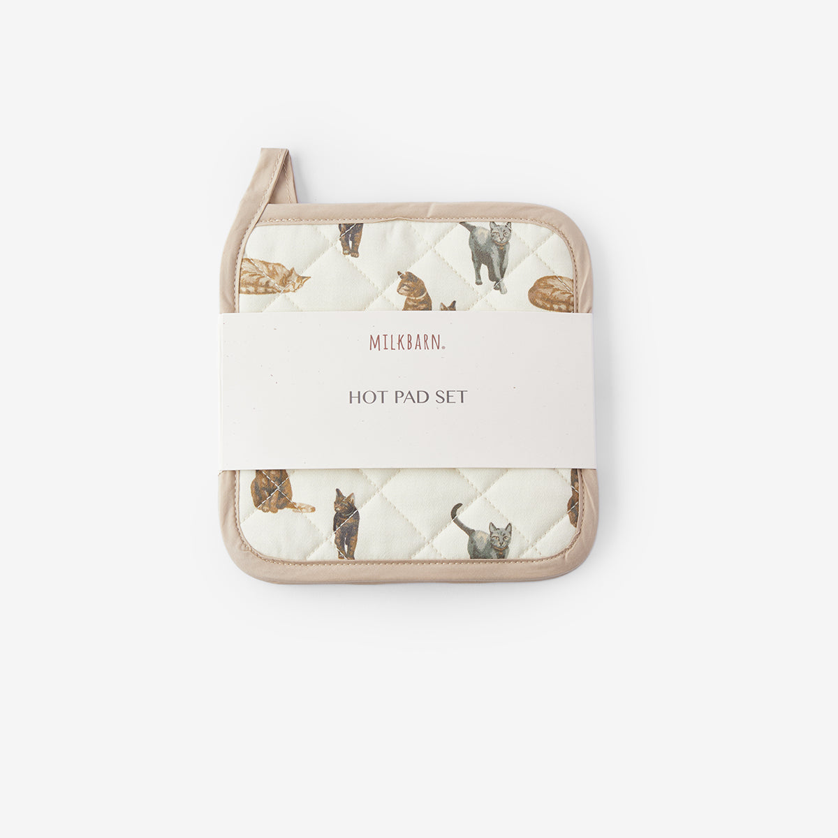 Cat Hot Pad Set