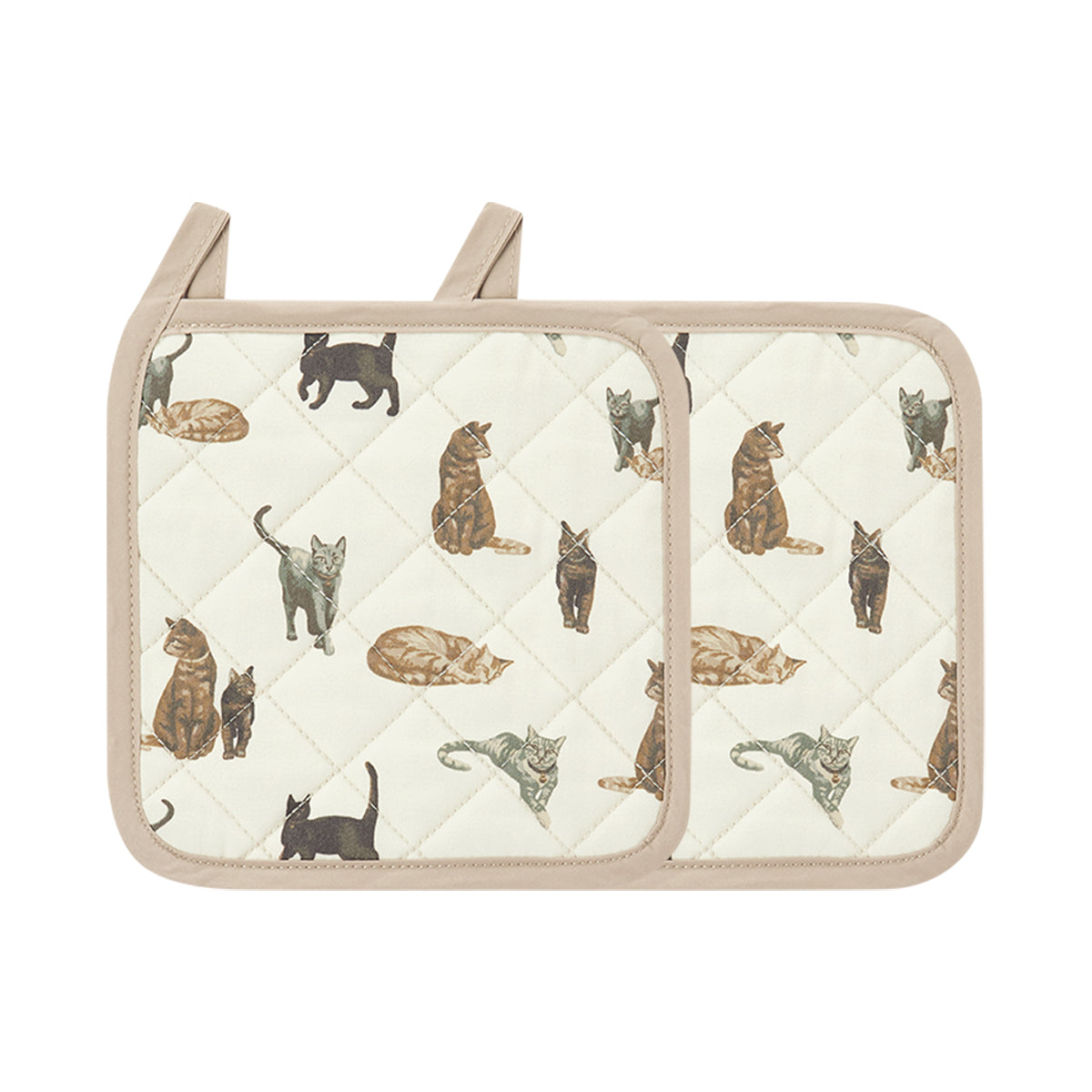 Cat Hot Pad Set