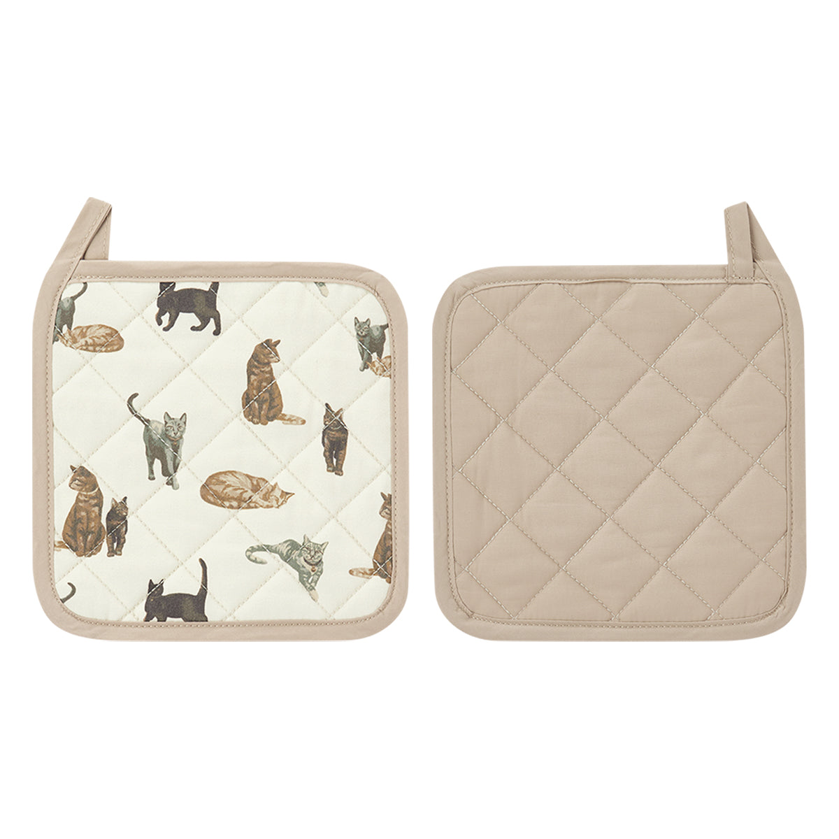 Cat Hot Pad Set