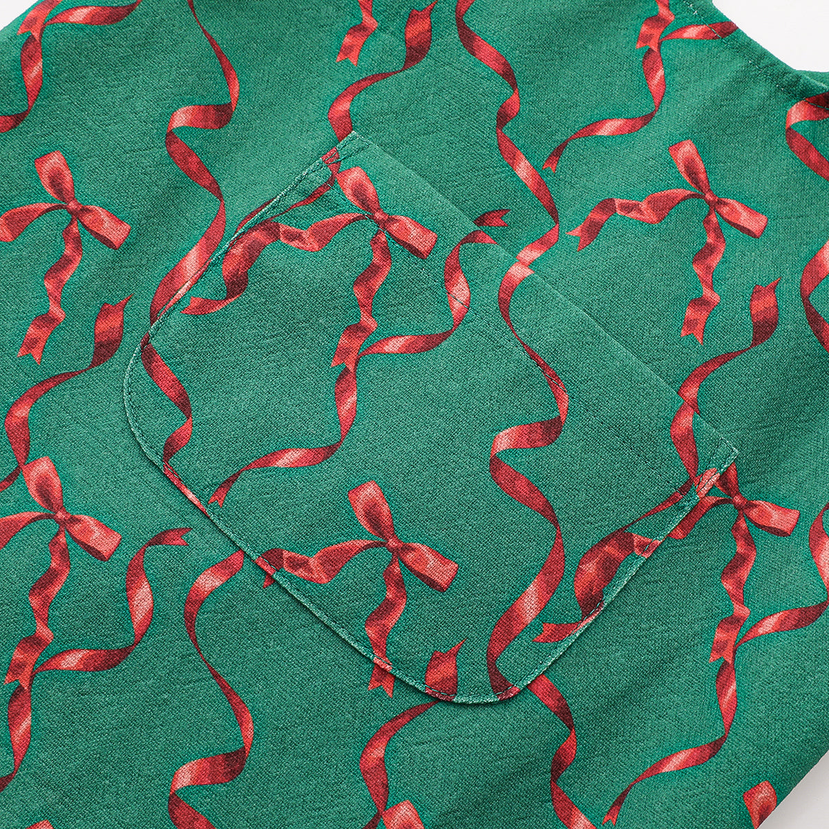 Little Helper Apron Holiday Ribbon