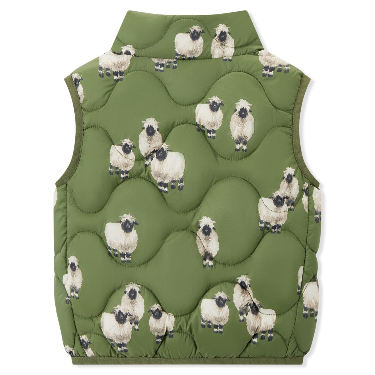 Valais Sheep Lightweight Down Vest Back