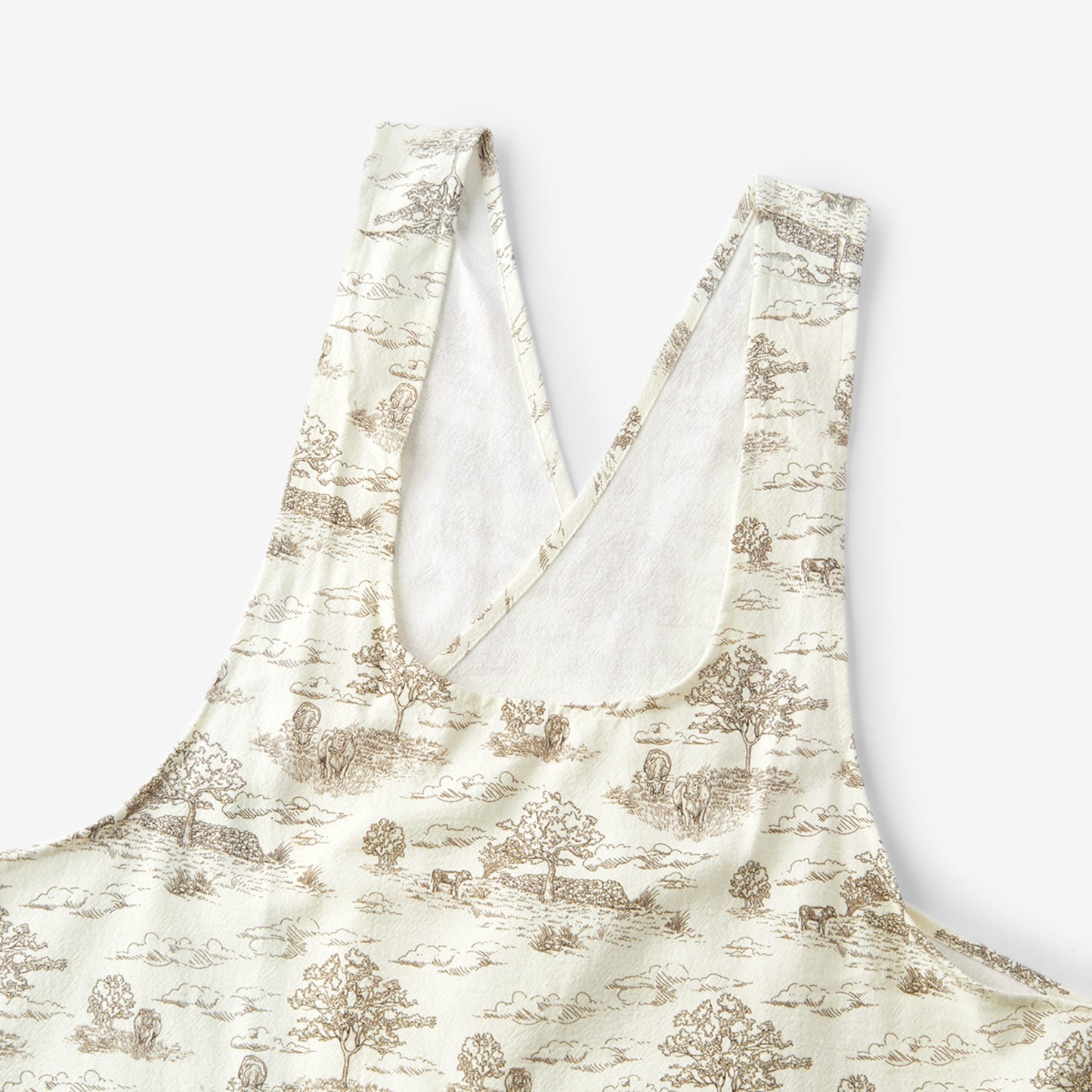 Country Toile Adult Apron