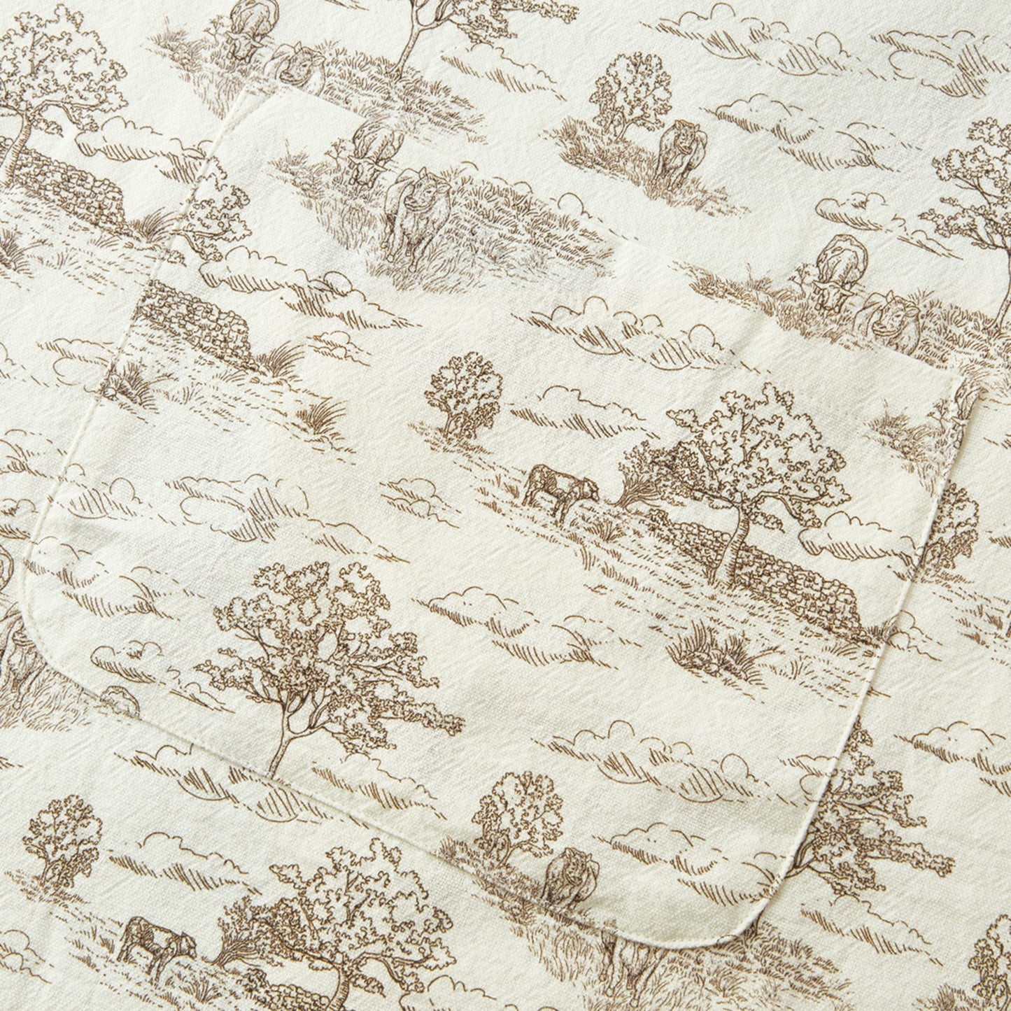 Country Toile Adult Apron