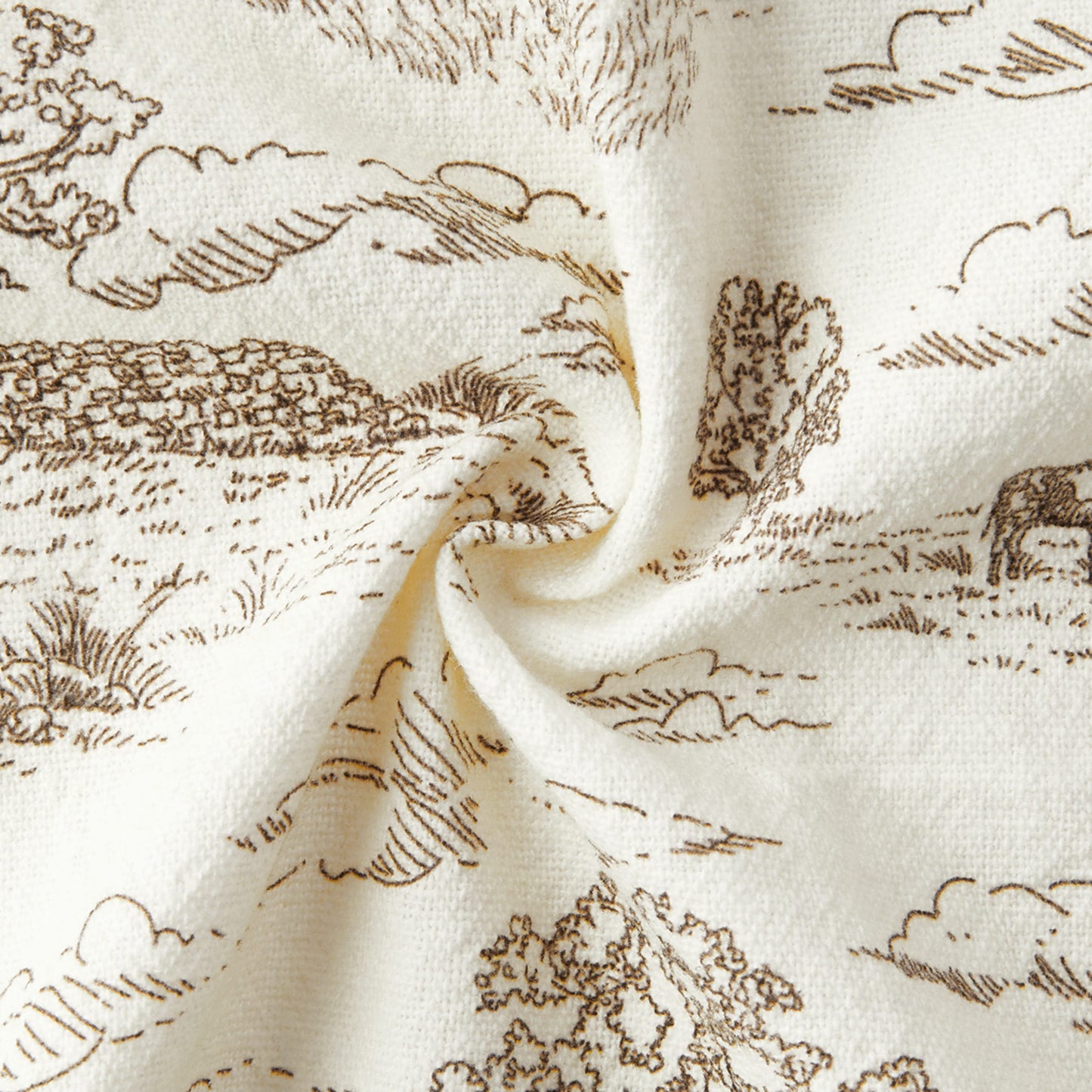 Country Toile Adult Apron
