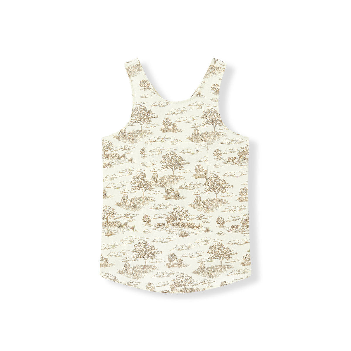 Country Toile Little Helper Apron