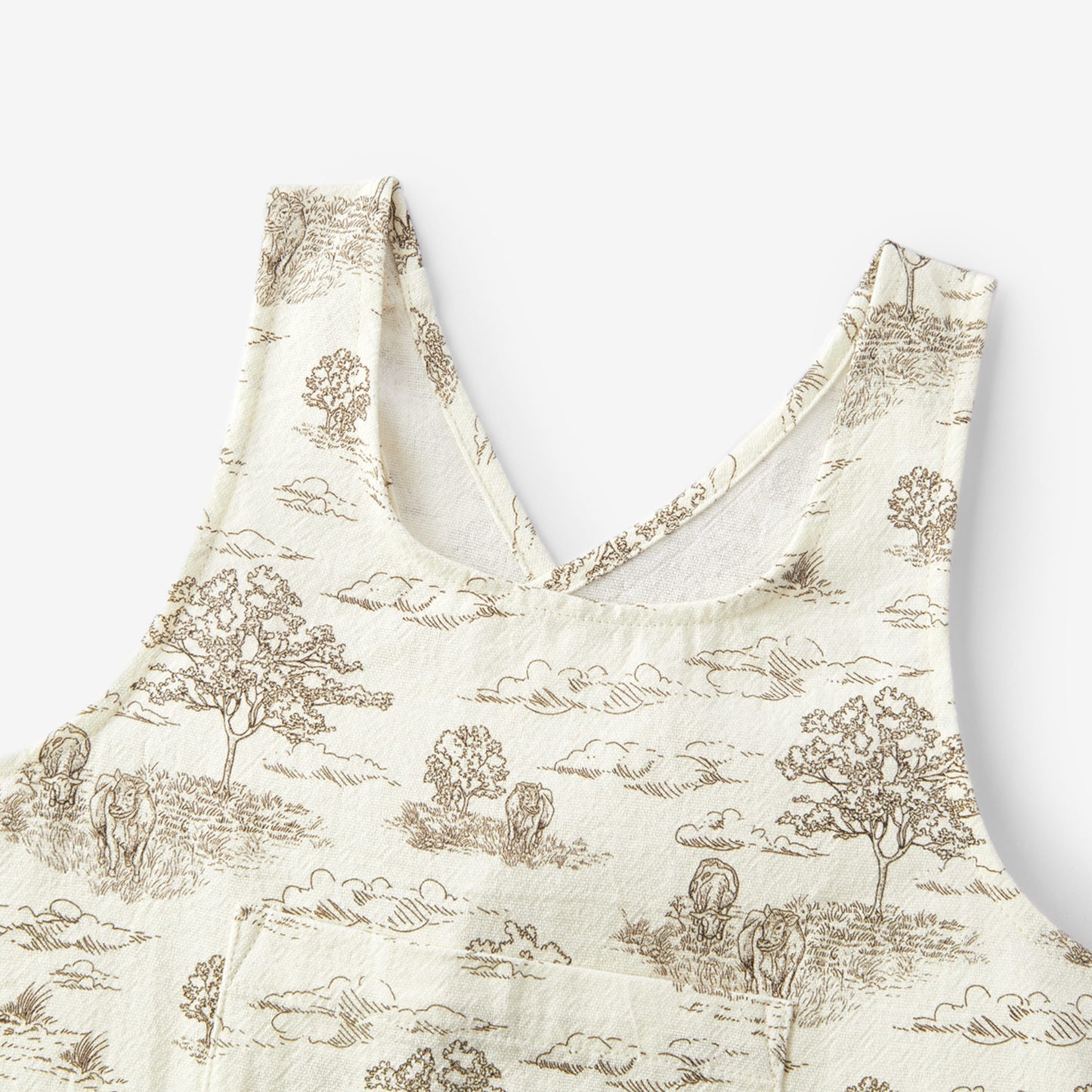 Country Toile Little Helper Apron