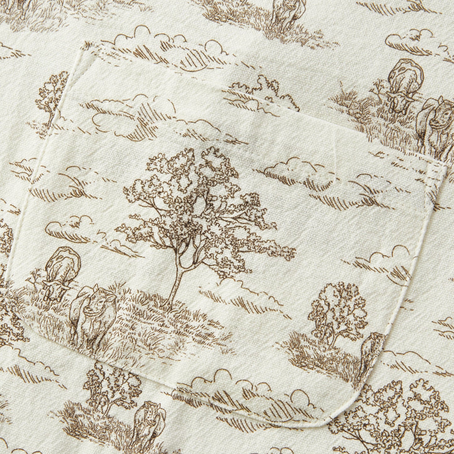Country Toile Little Helper Apron