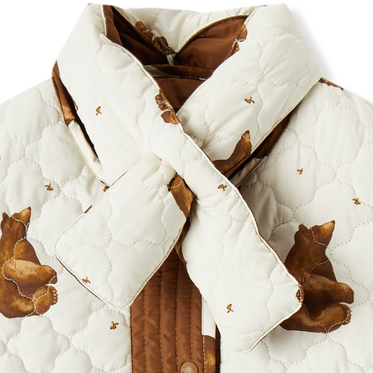 130137 – Honey Bear Quilted Jacket and Scarf Scarf
