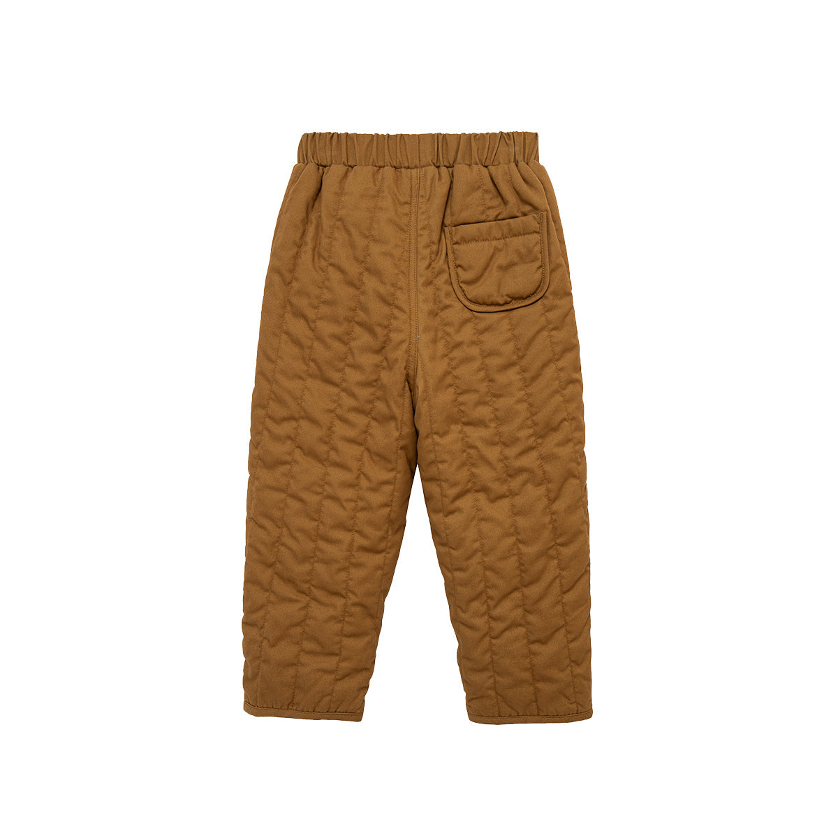 Golden Brown Quilted Pants