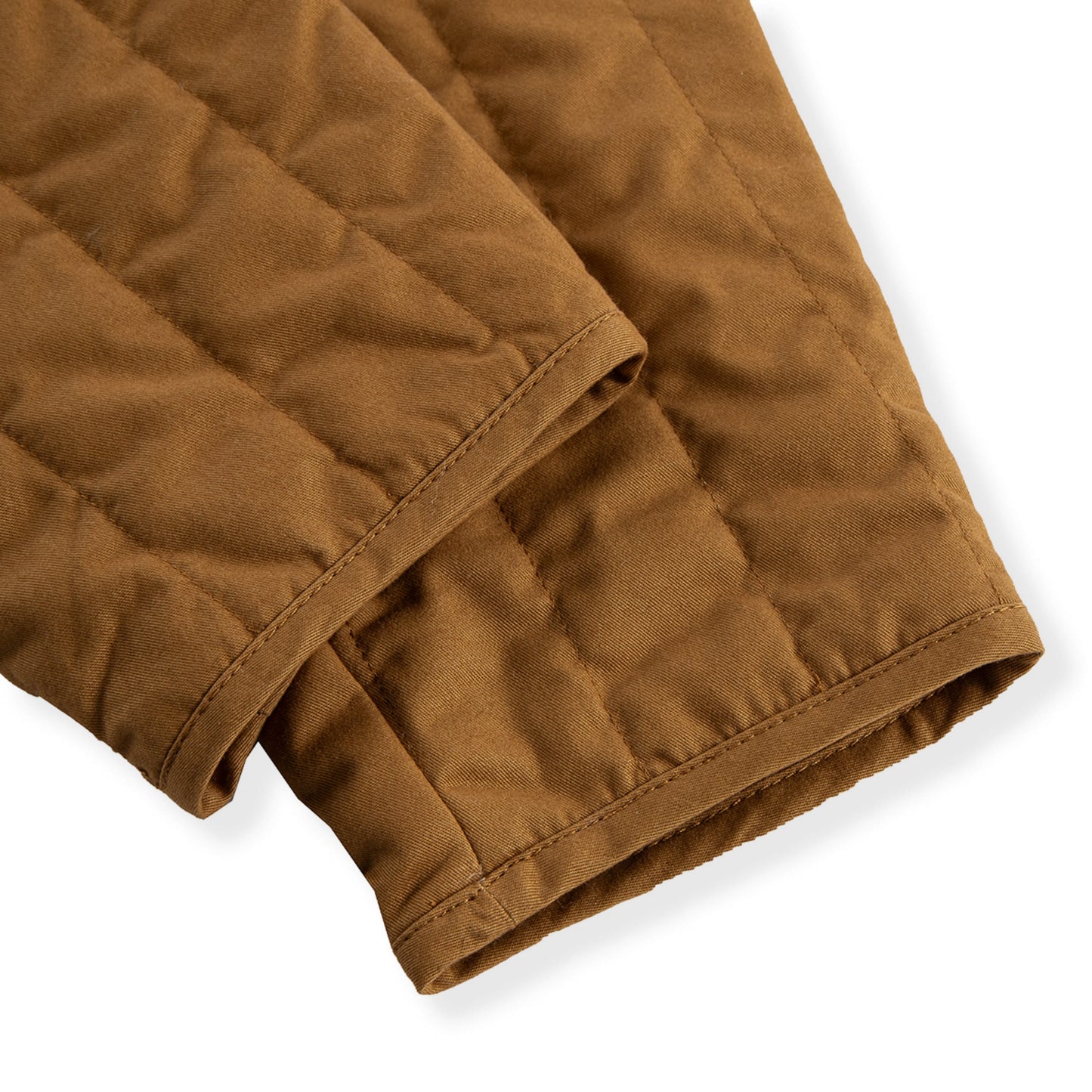 Golden Brown Quilted Pants