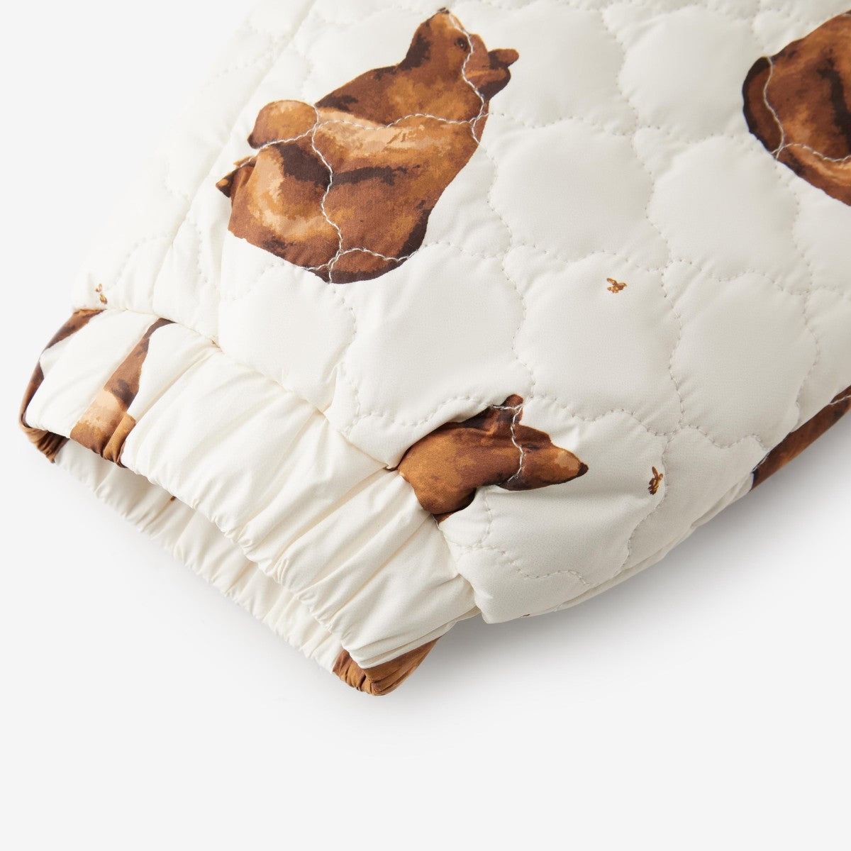 140137 – Honey Bear Quilted Pants Leg Cuffs