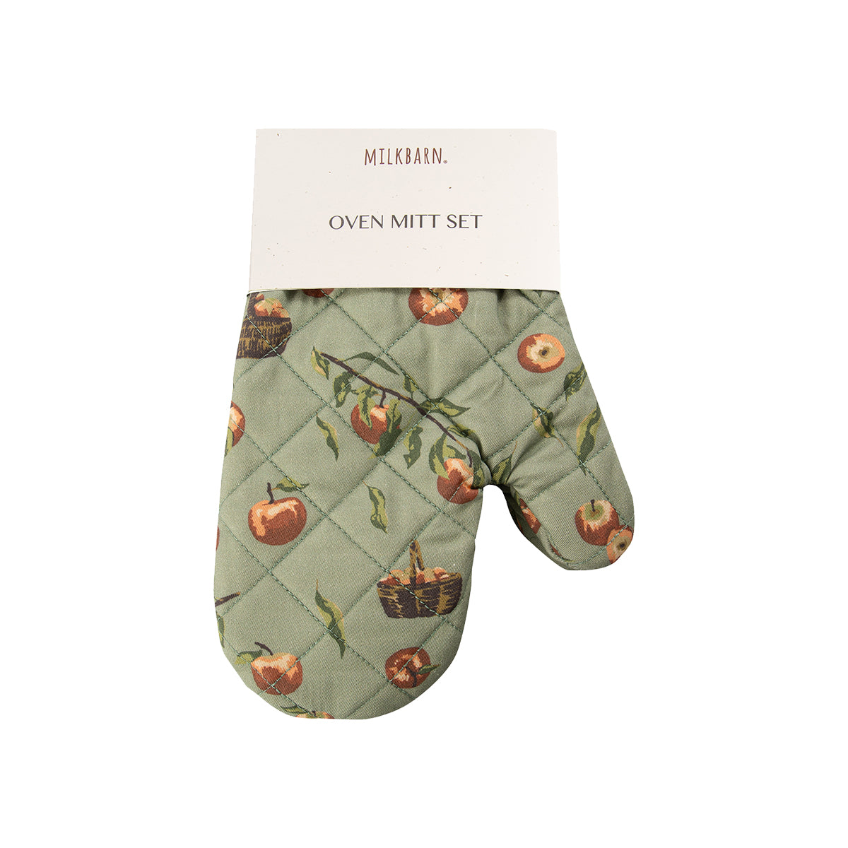 Apple Orchard Oven Mitt Set