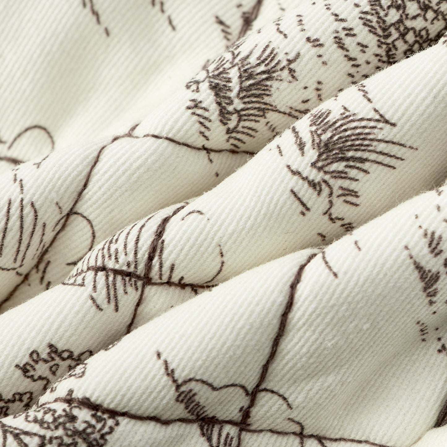 Country Toile Oven Mitt Set