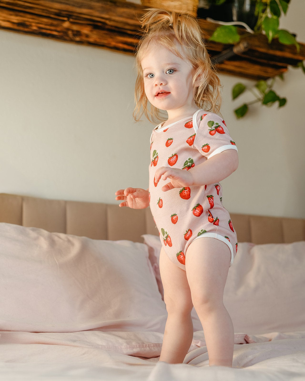Duck Organic Cotton Short Sleeve One Piece