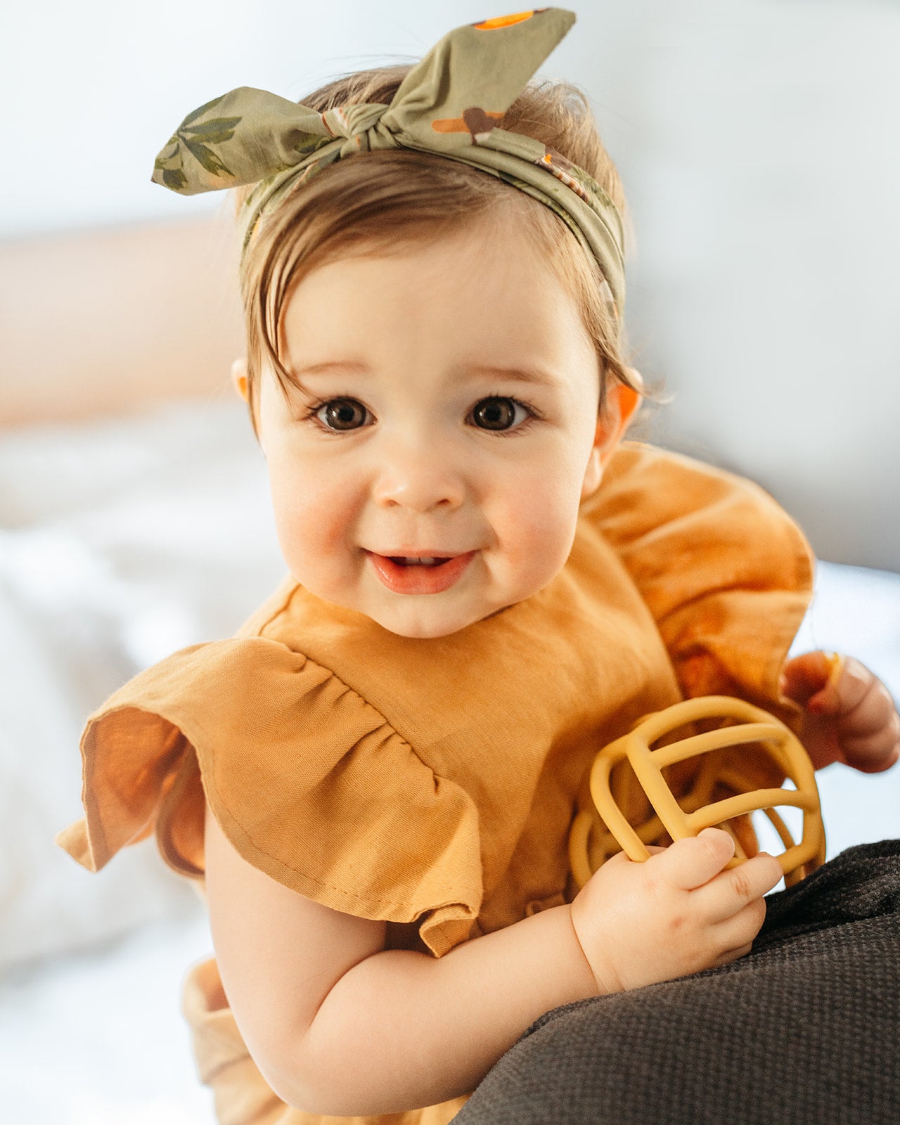 Toucan Cotton Stretch Knotted Headband