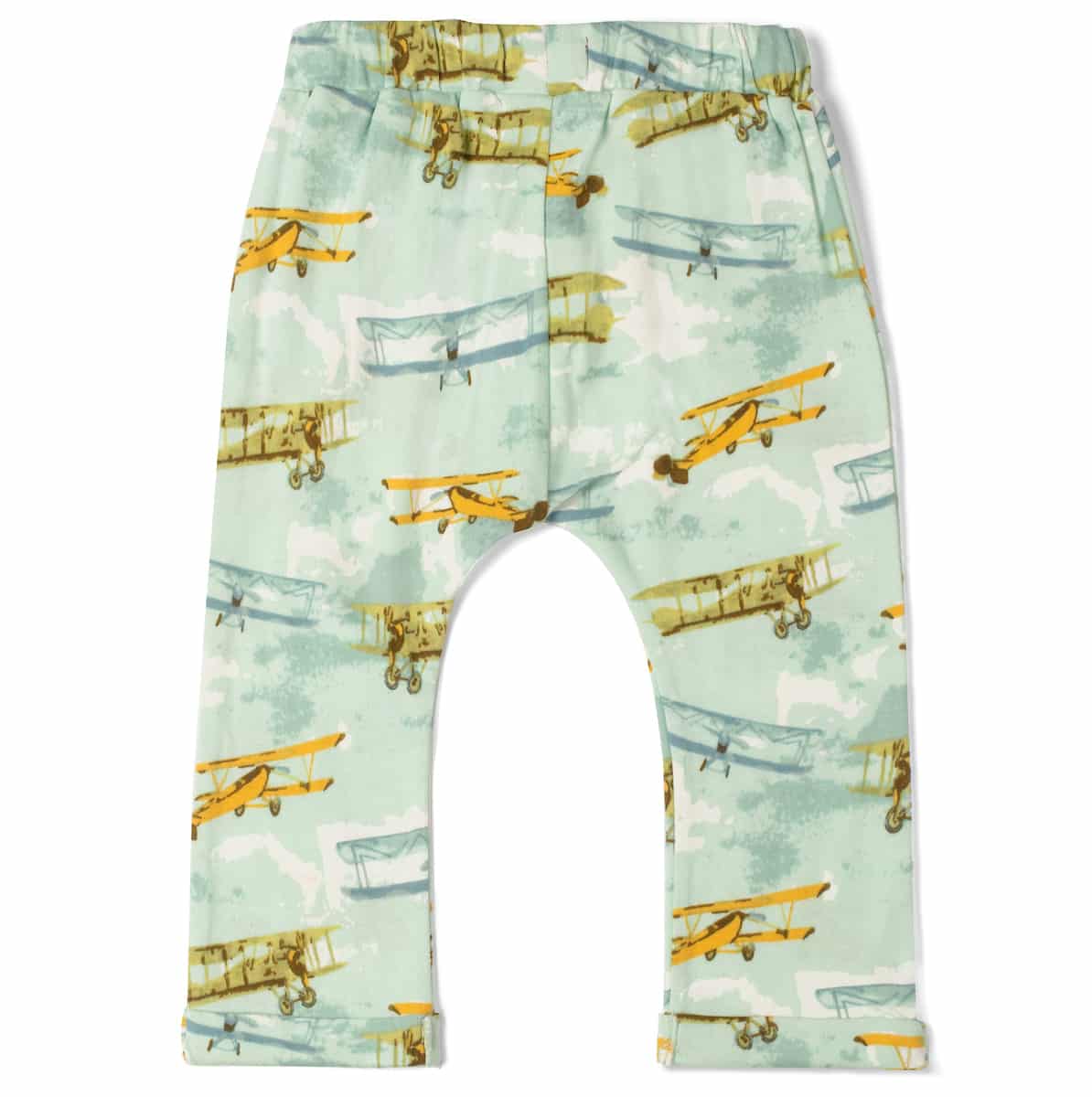 Vintage Planes Organic Jogger Pant Back
