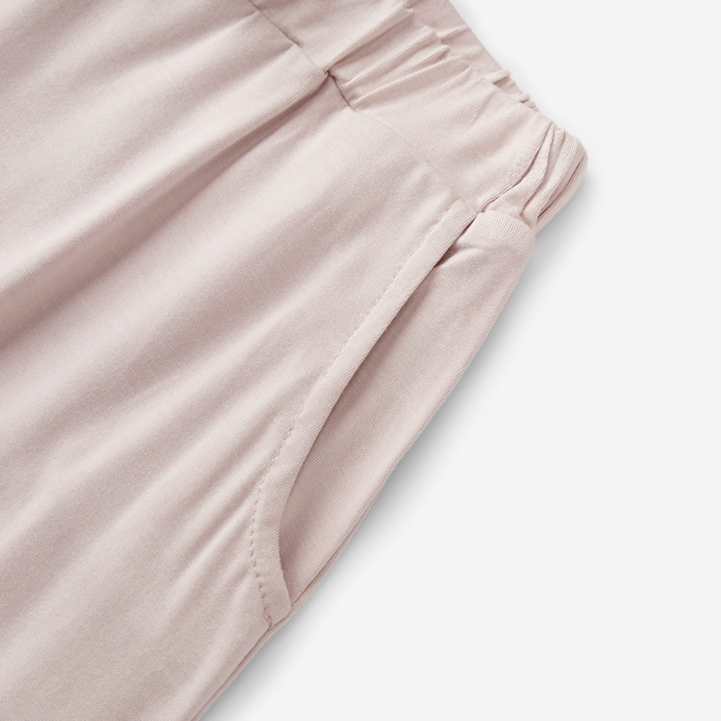 Sepia Rose Luxe Solid Jogger Pants