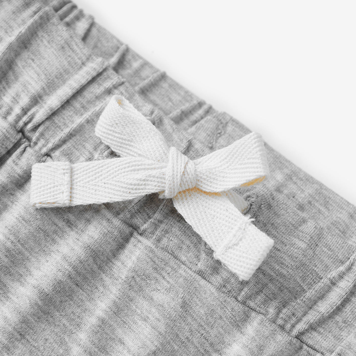 Grey Melange Luxe Solid Jogger Pants