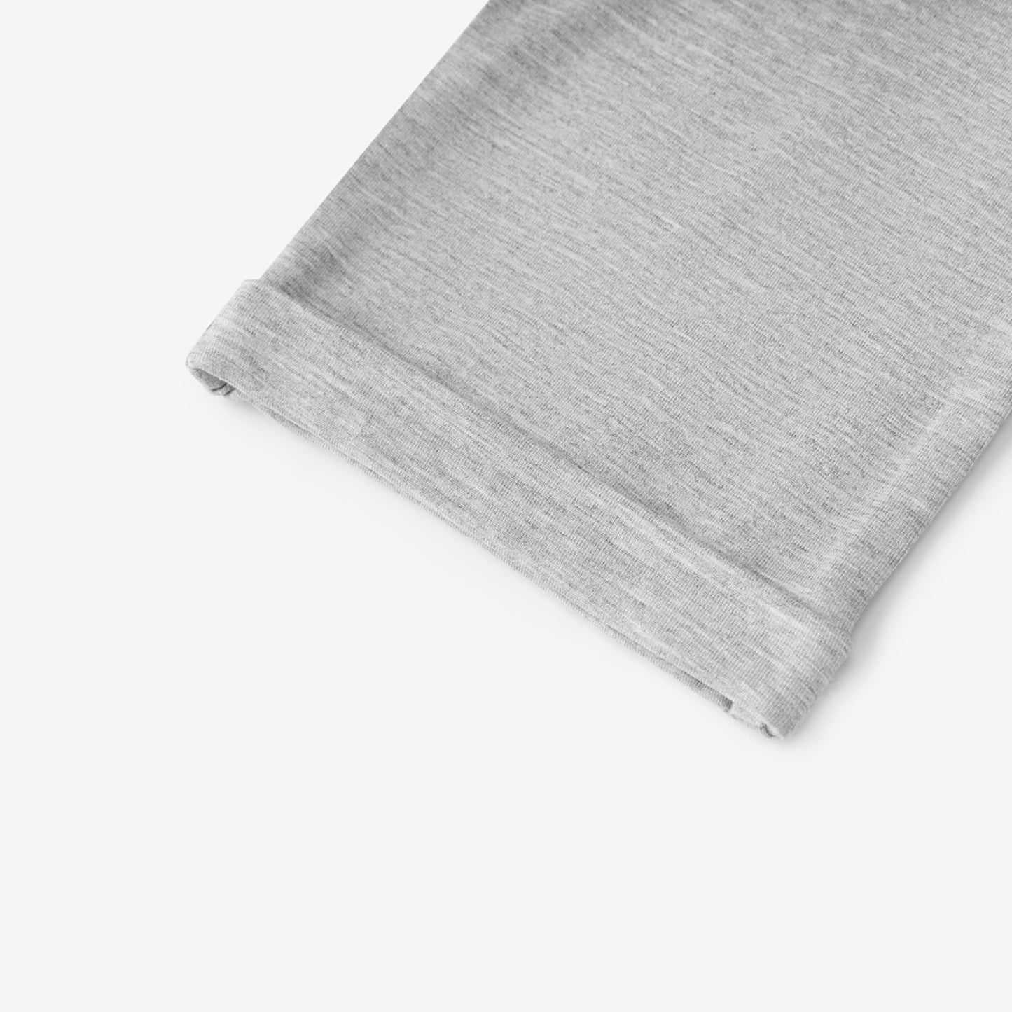 Grey Melange Luxe Solid Jogger Pants