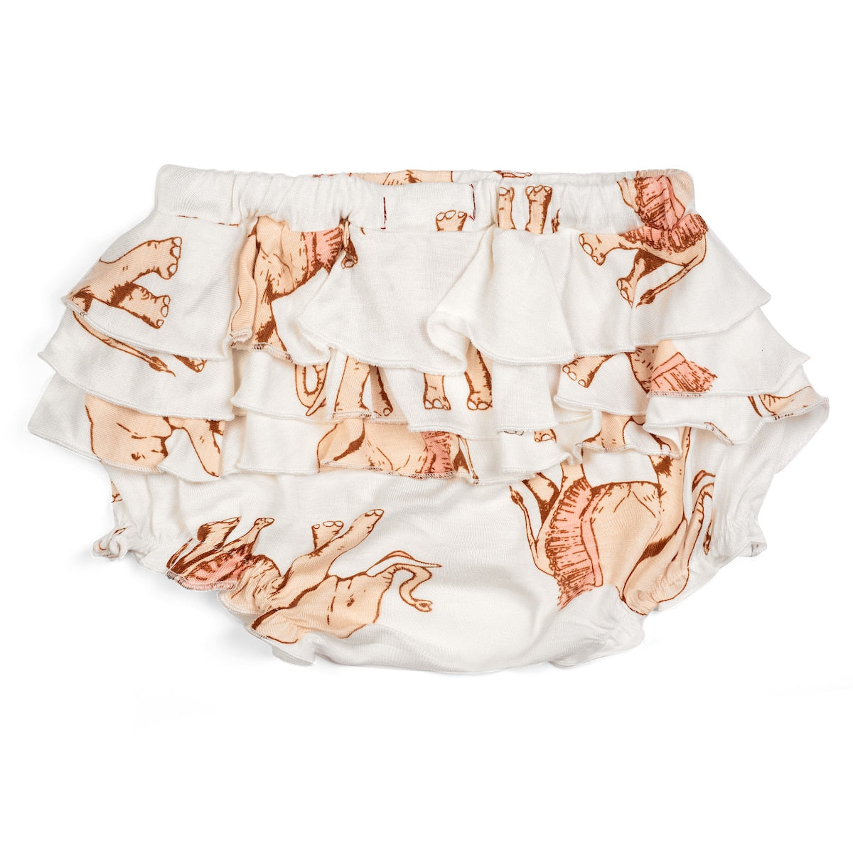 Tutu Elephant Bamboo Ruffle Bloomer Rear