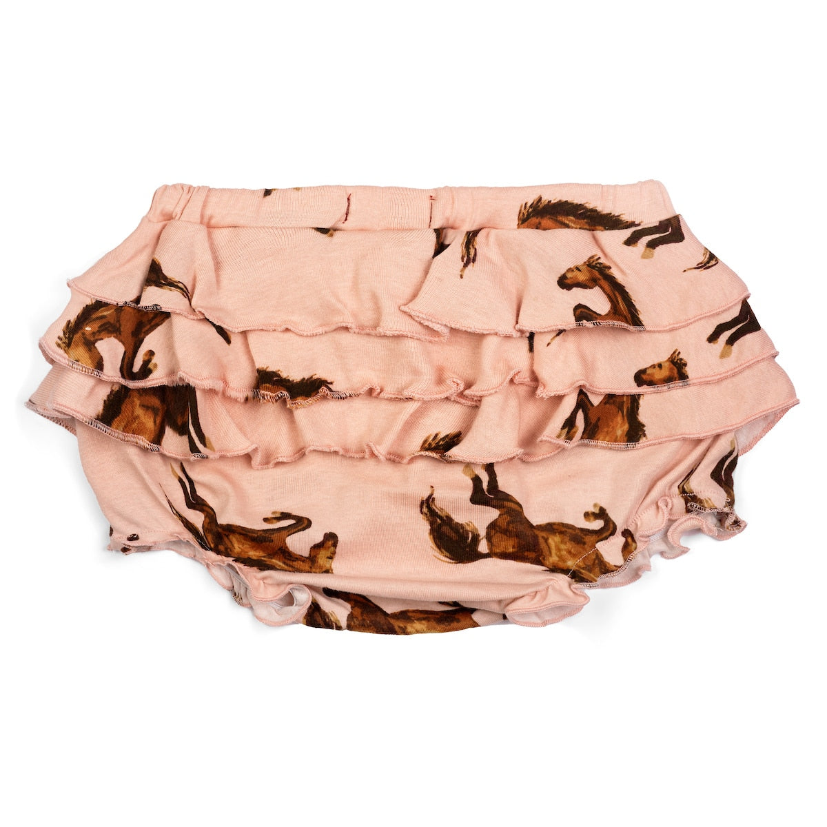 Horse Organic Ruffle Bloomer Rear