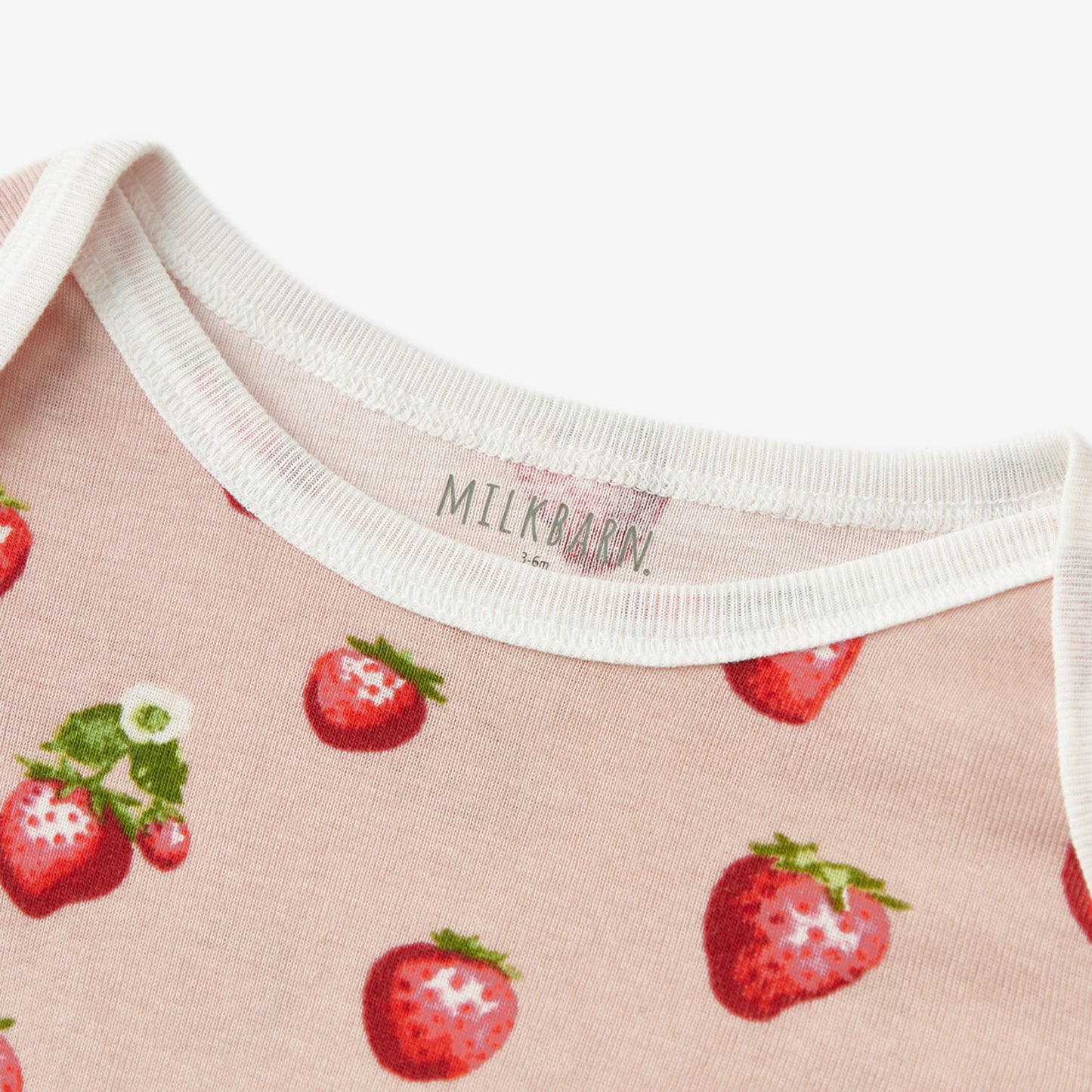 Strawberry Organic Cotton SS One Piece