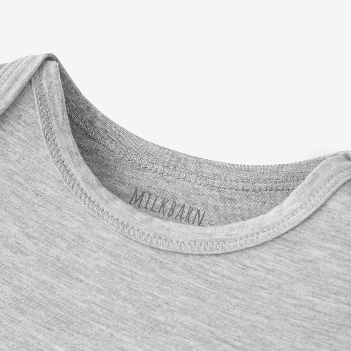 Grey Melange Luxe Solid SS One Piece