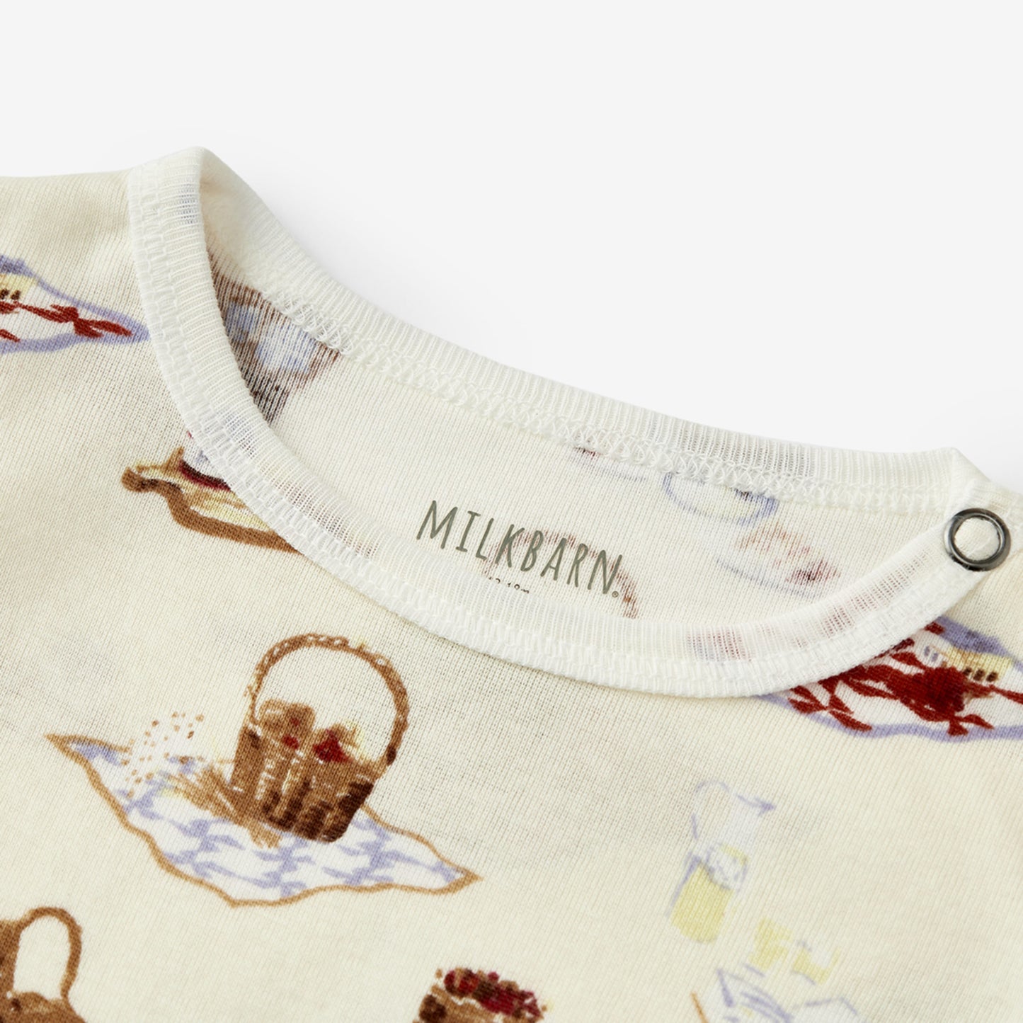Picnic Organic Cotton Ruffle One Piece