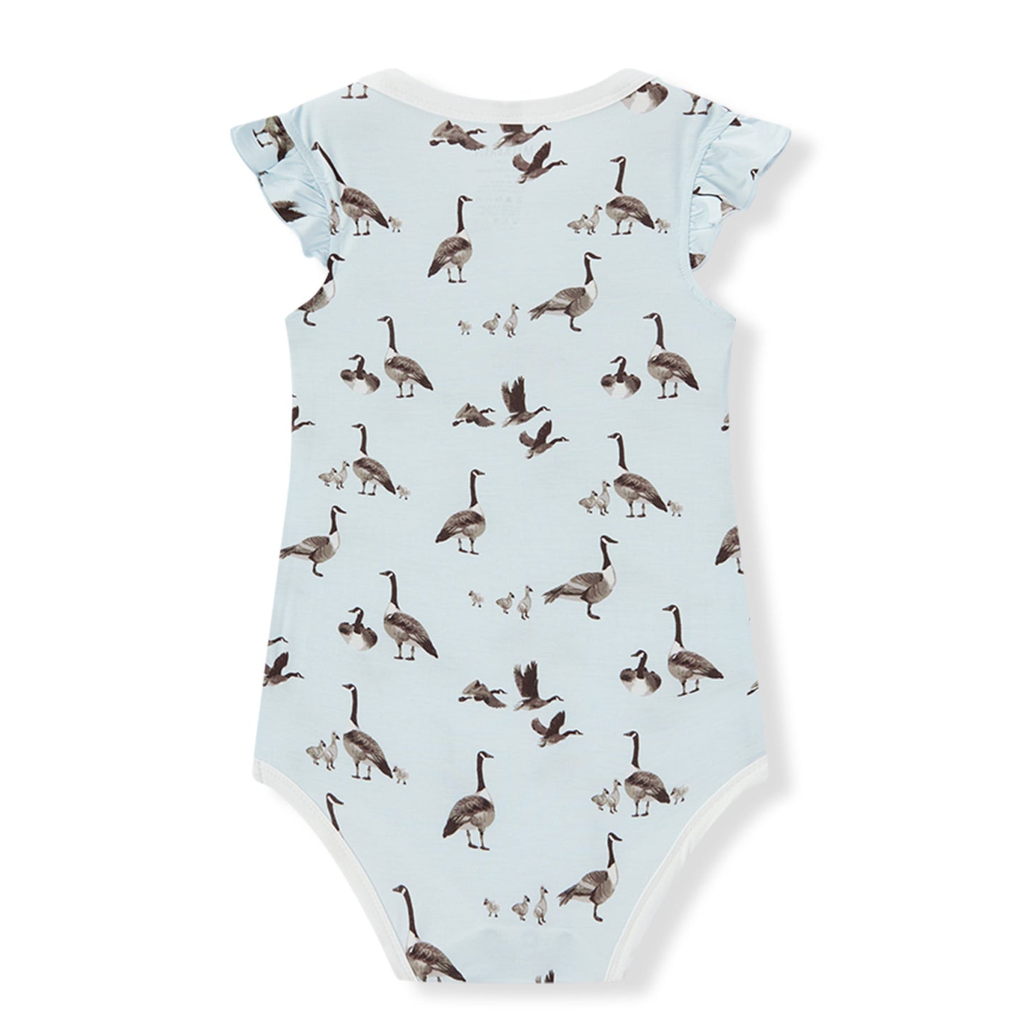 Goose Luxe Stretch Ruffle One Piece