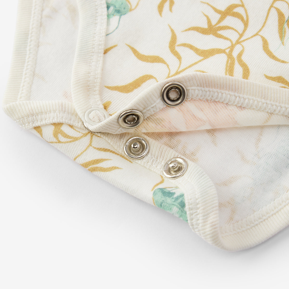 under the sea organic cotton long sleeve one piece