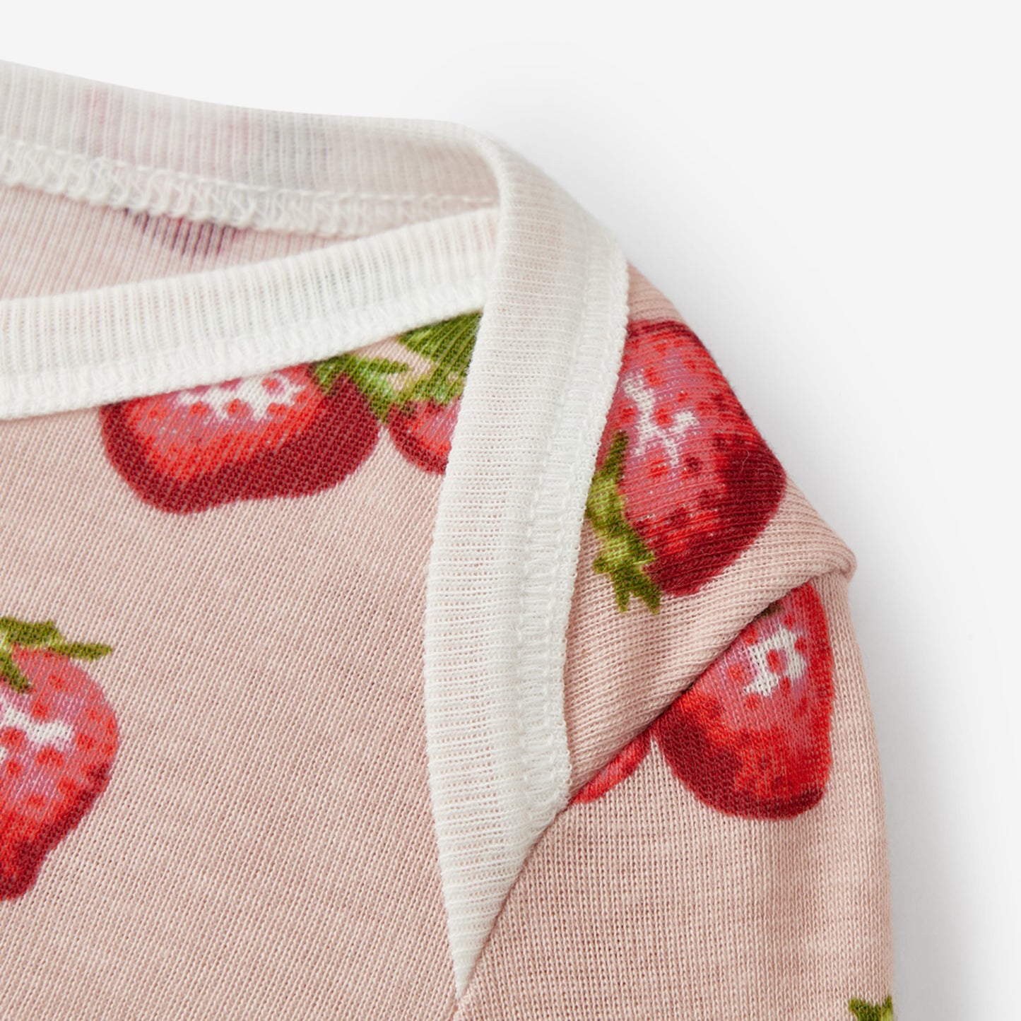 Strawberry Organic Cotton LS One Piece