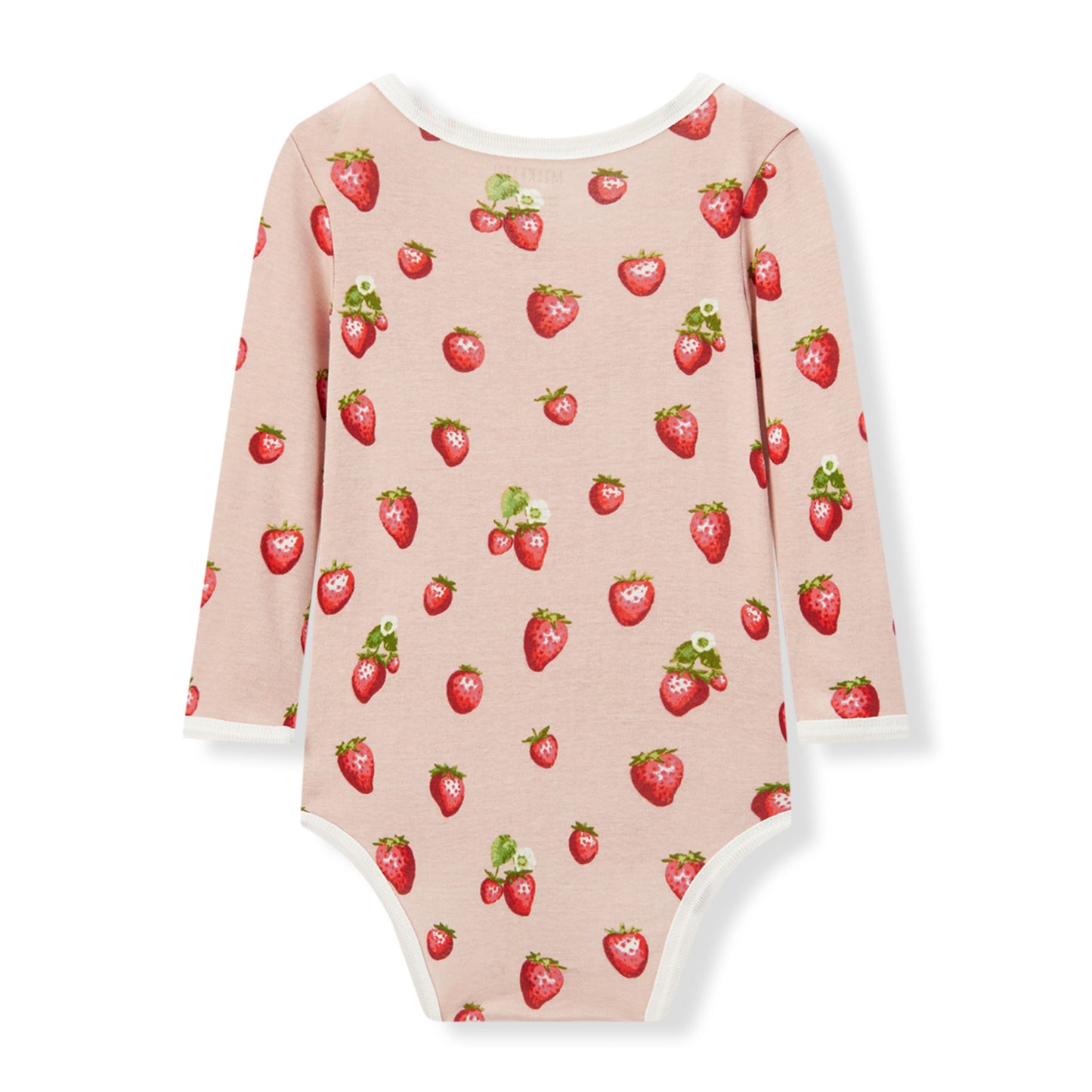 Strawberry Organic Cotton LS One Piece