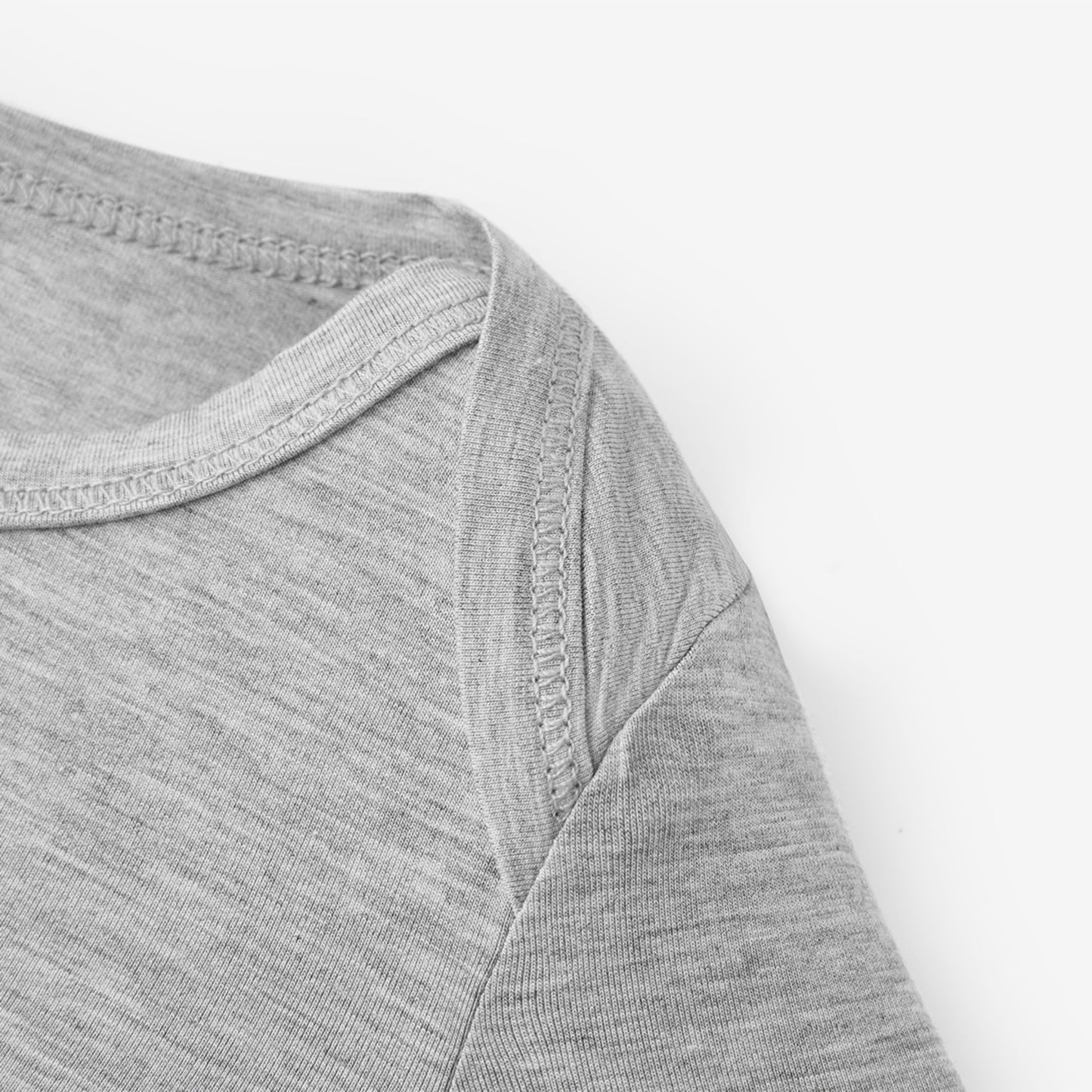 Grey Melange Luxe Solid LS One Piece