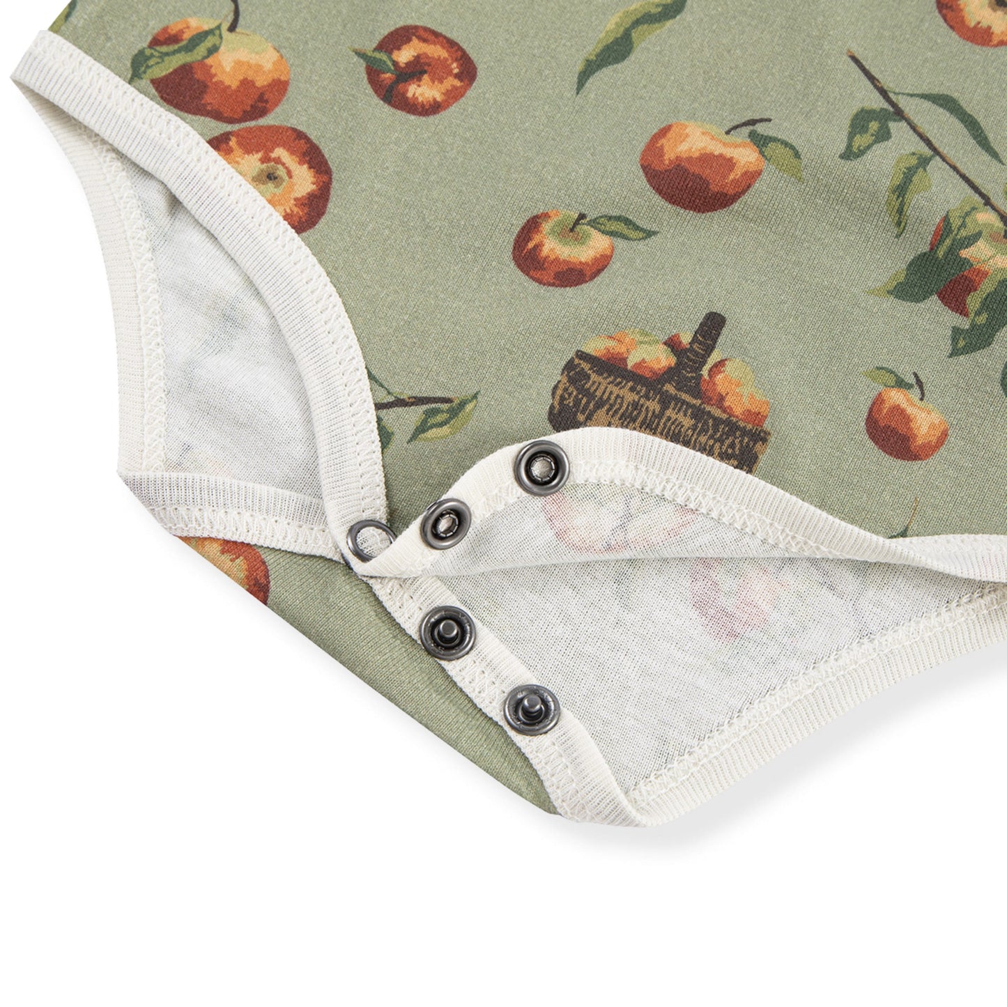 Apple Orchard Organic Cotton Long Sleeve One Piece