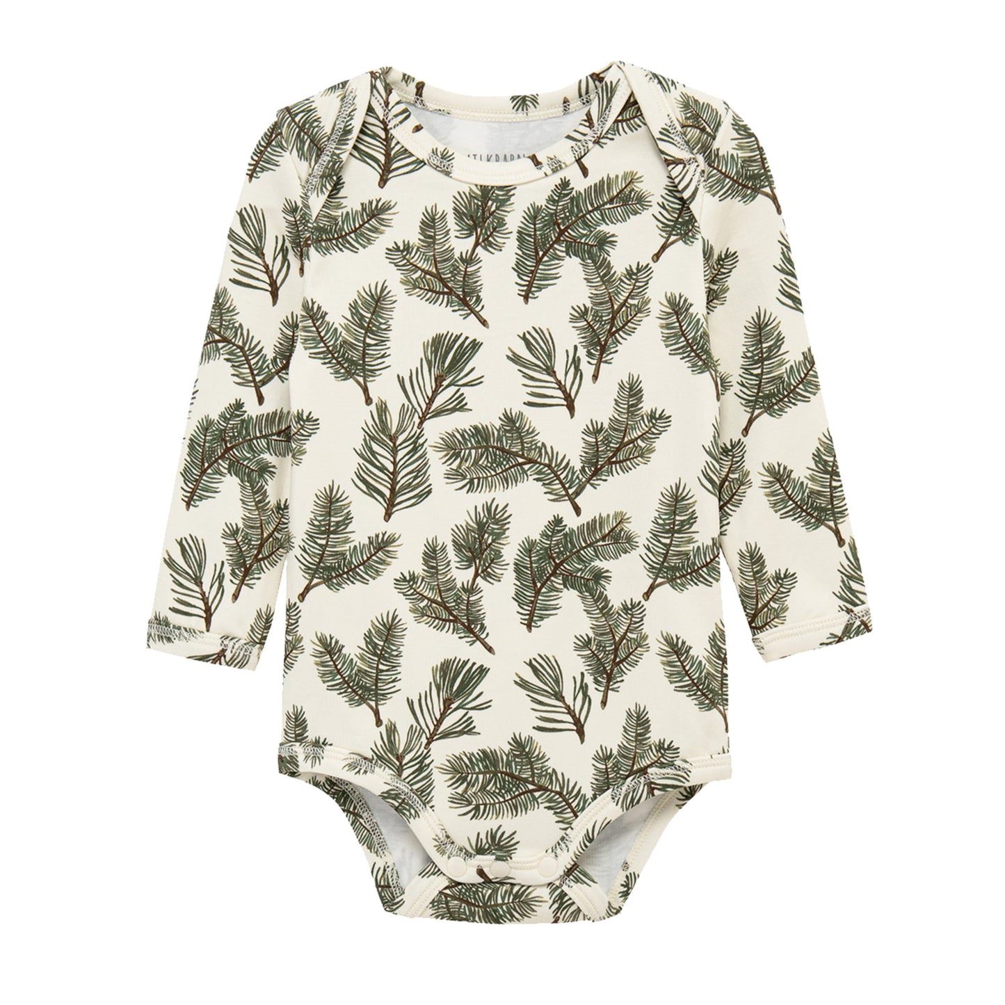 Pine Brushed Long Sleeve One Piece