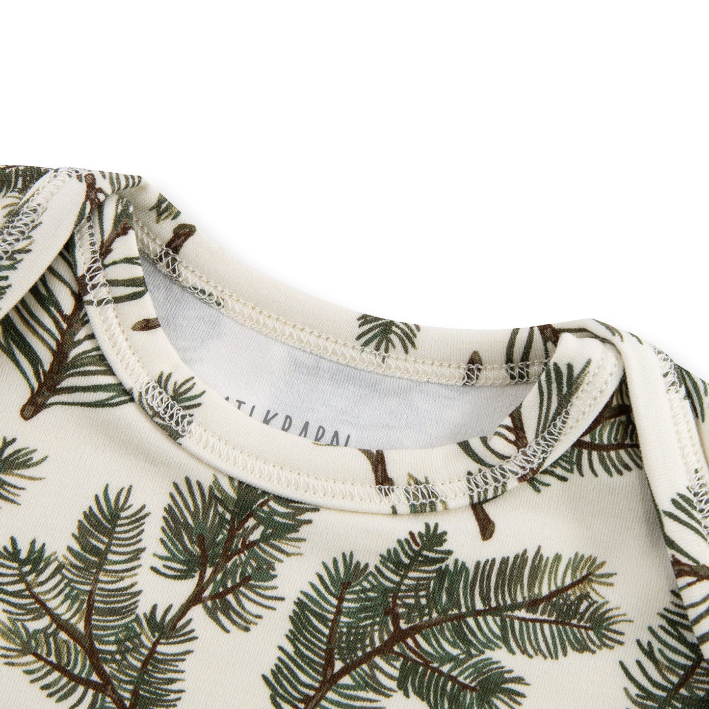 Pine Brushed Long Sleeve One Piece