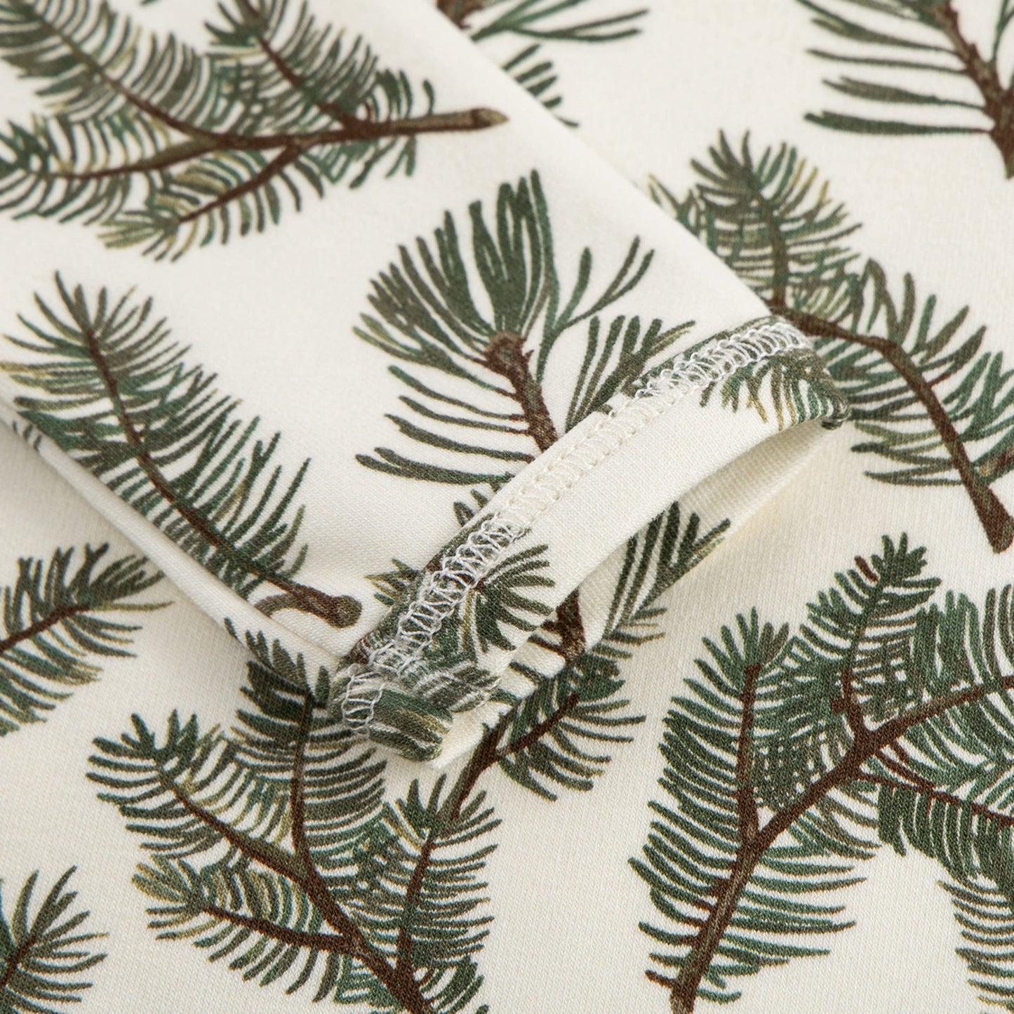 Pine Brushed Long Sleeve One Piece